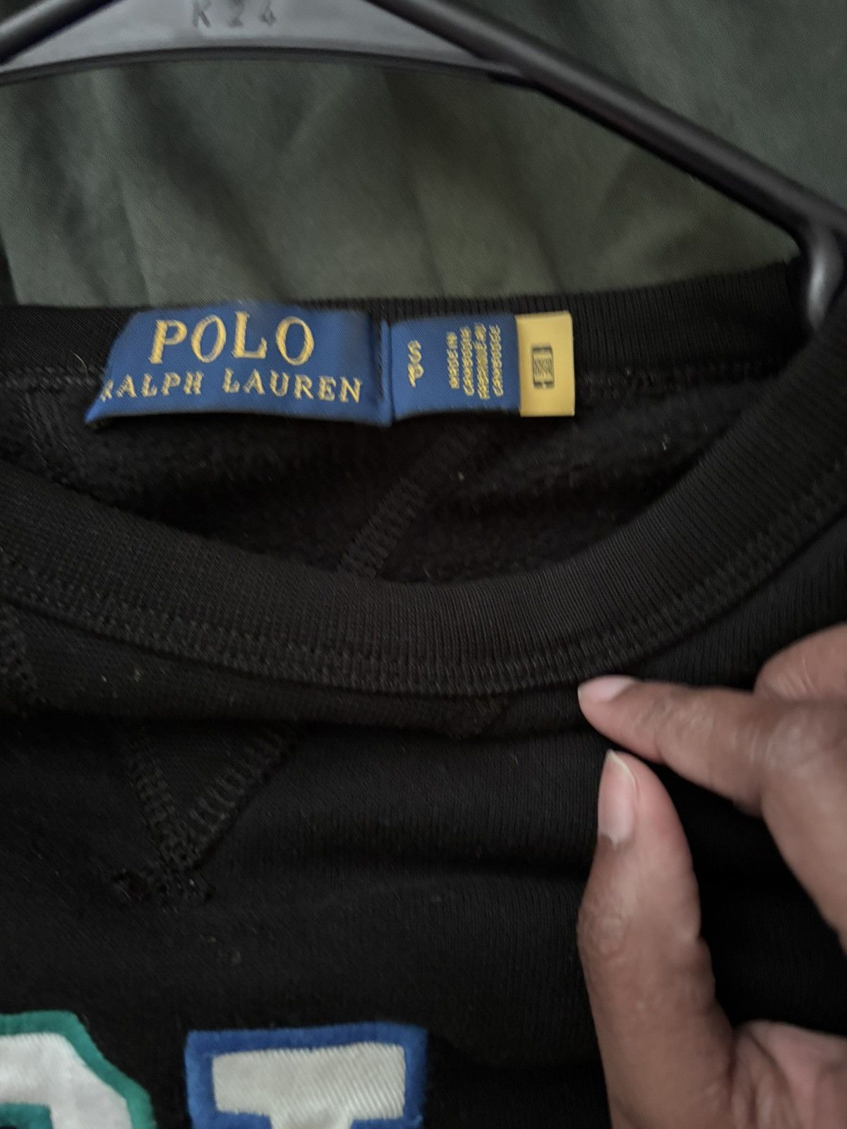 Polo Ralph Lauren Black, Mulitcolor Ralph Lauren Sweater Size US S / EU 44-46 / 1 - 2 Thumbnail
