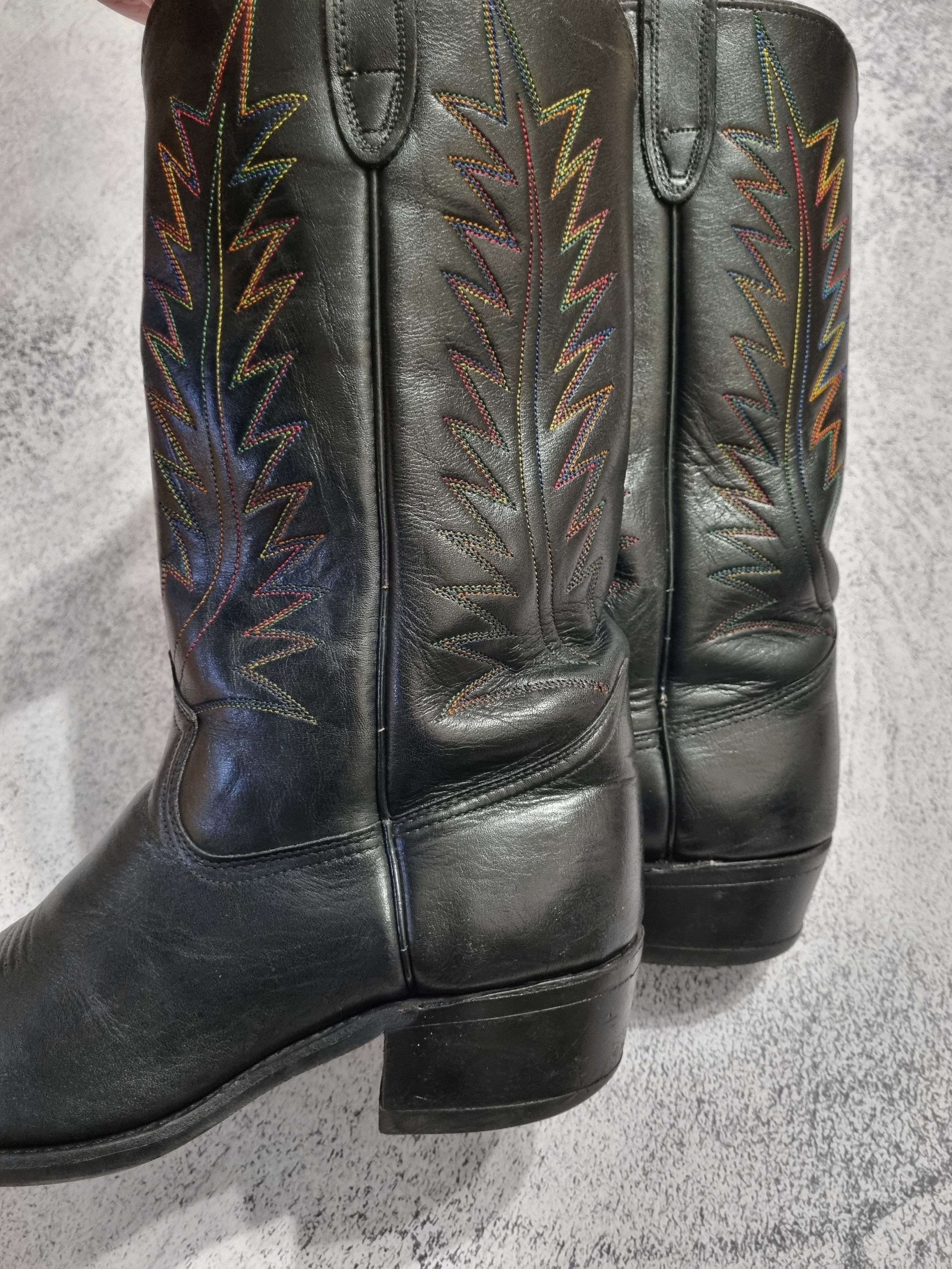 Vintage Vintage Leather Cowboy Western Boots Size US 10.5 / EU 43-44 - 9 Thumbnail