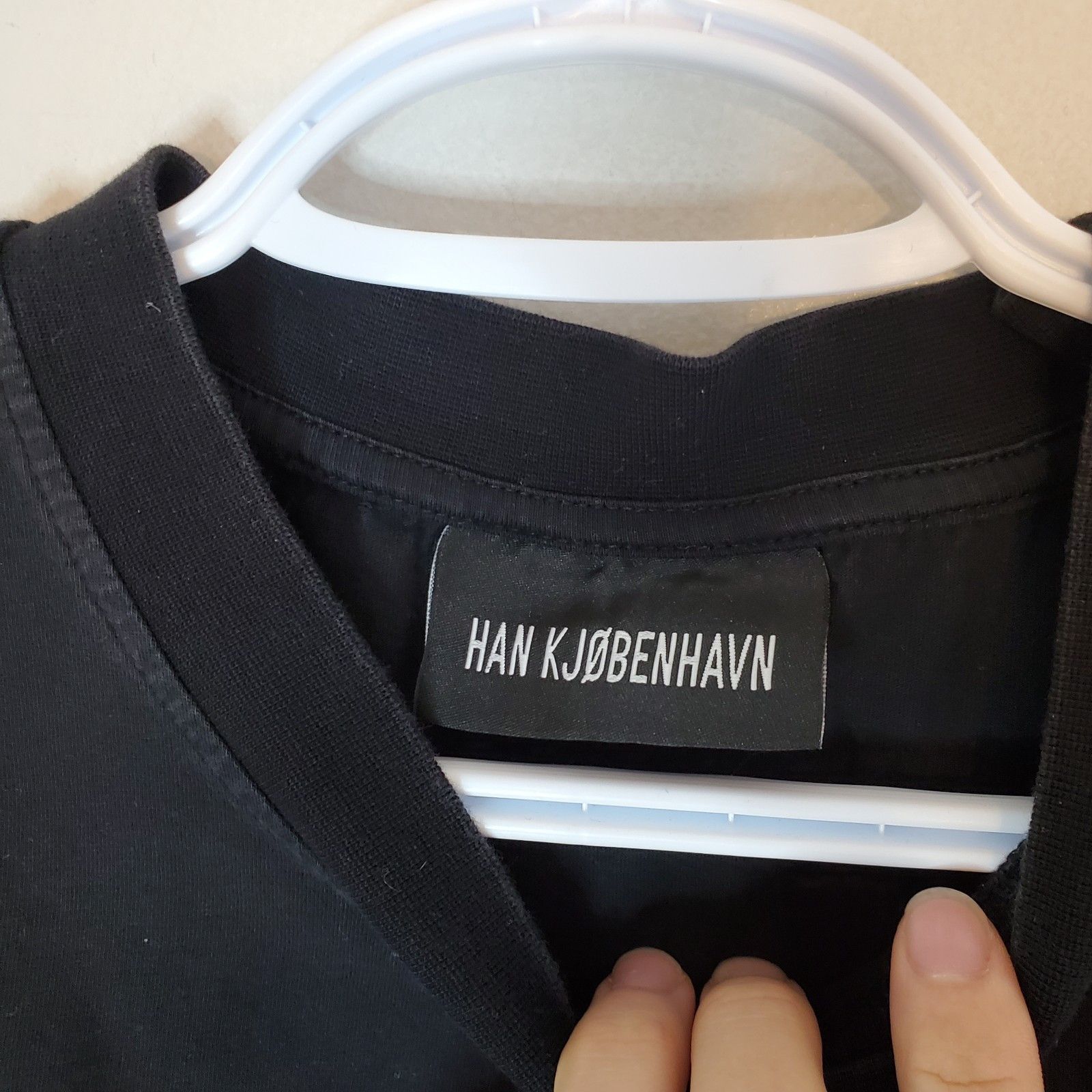 Han Kjobenhavn Han Kjobenhavn Spell Out Shirt Black Size M Size US M / EU 48-50 / 2 - 4 Thumbnail