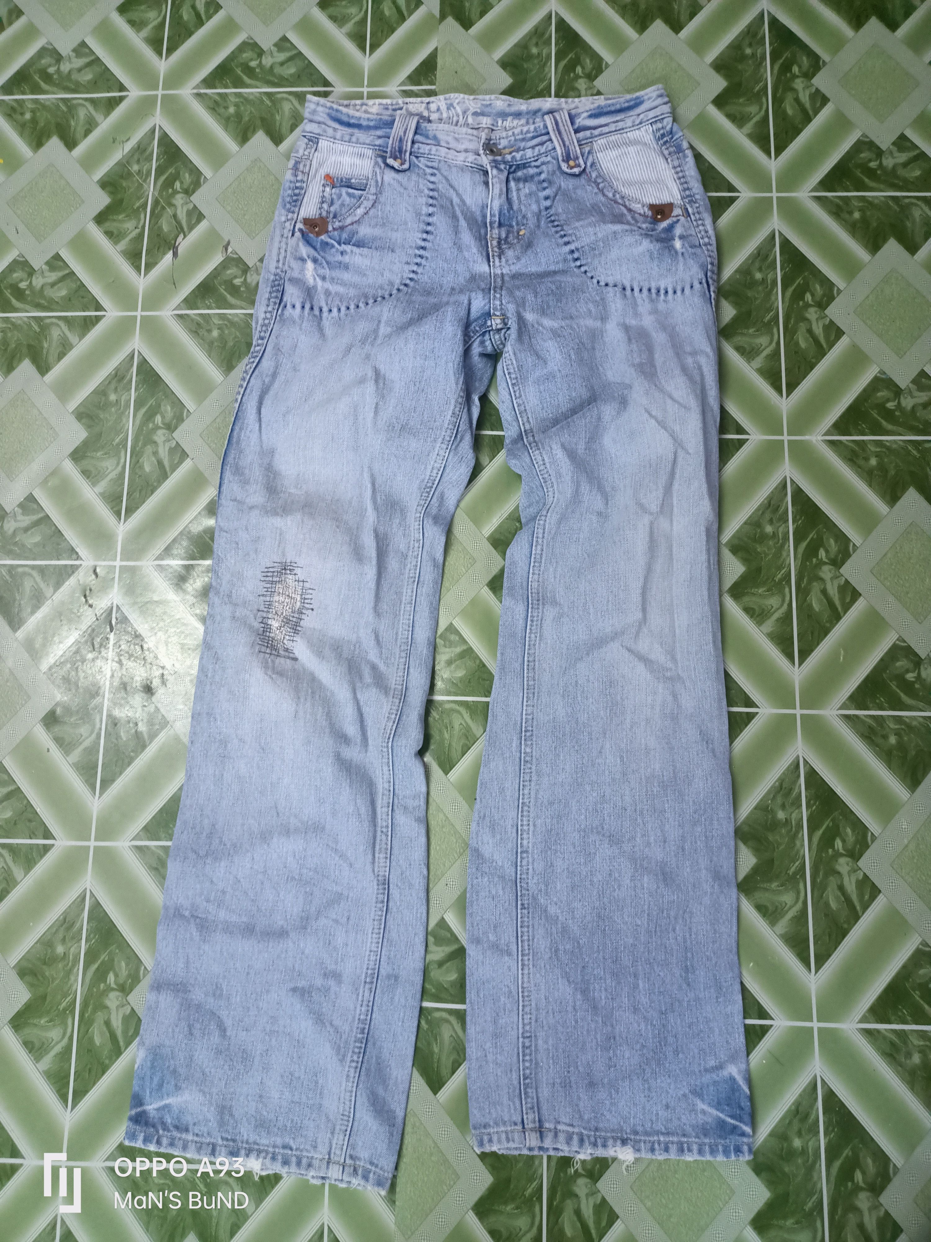 Japanese Brand Vintage CUBE SUGAR Jeans Size 29" - 1 Thumbnail