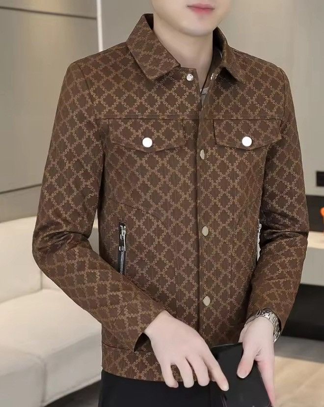 Japanese Brand Brown Color Faux Jacket Size US S / EU 44-46 / 1 - 7 Thumbnail