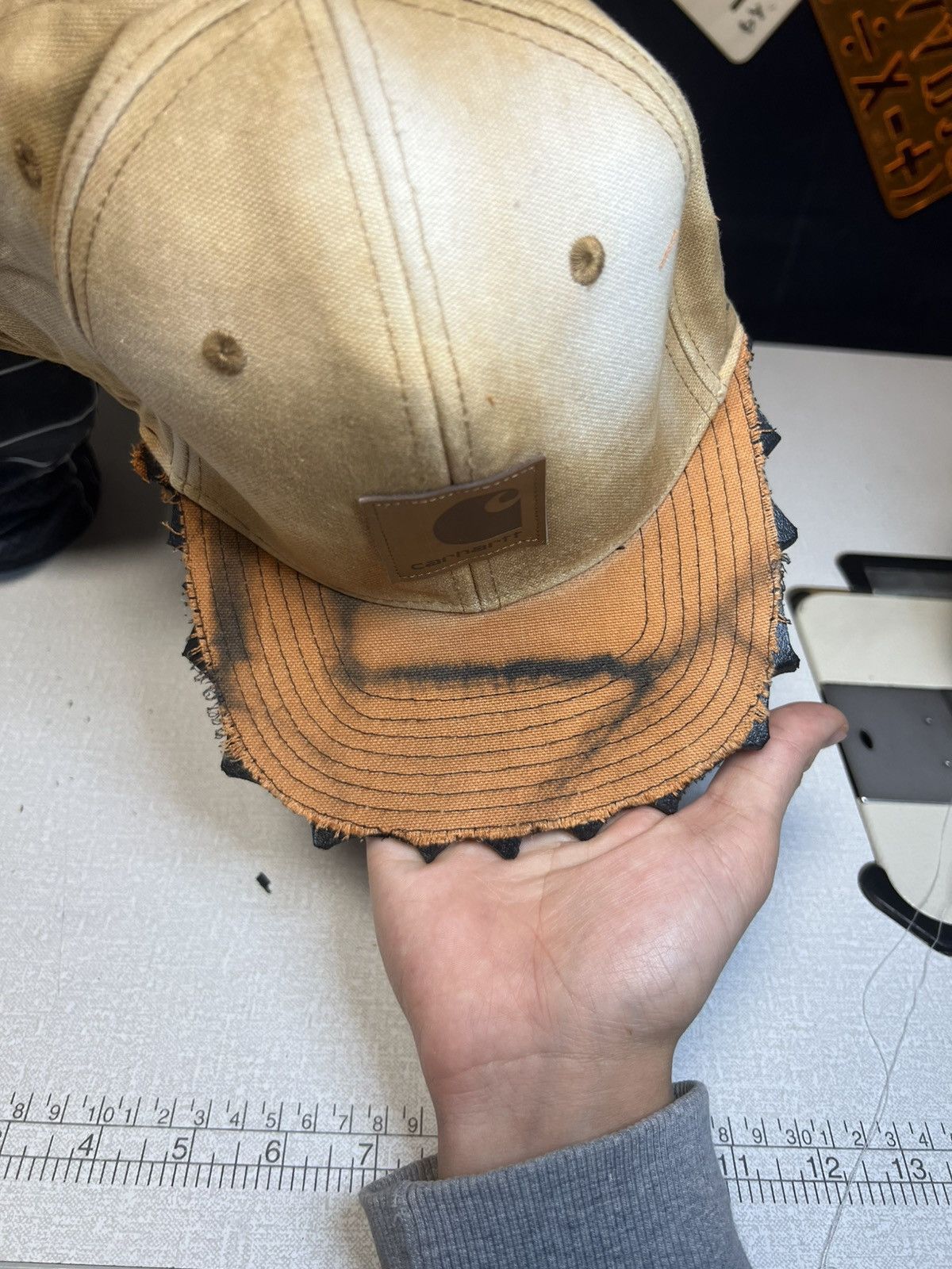 Carhartt Carhartt Custom Distressed Cap Size ONE SIZE - 6 Thumbnail