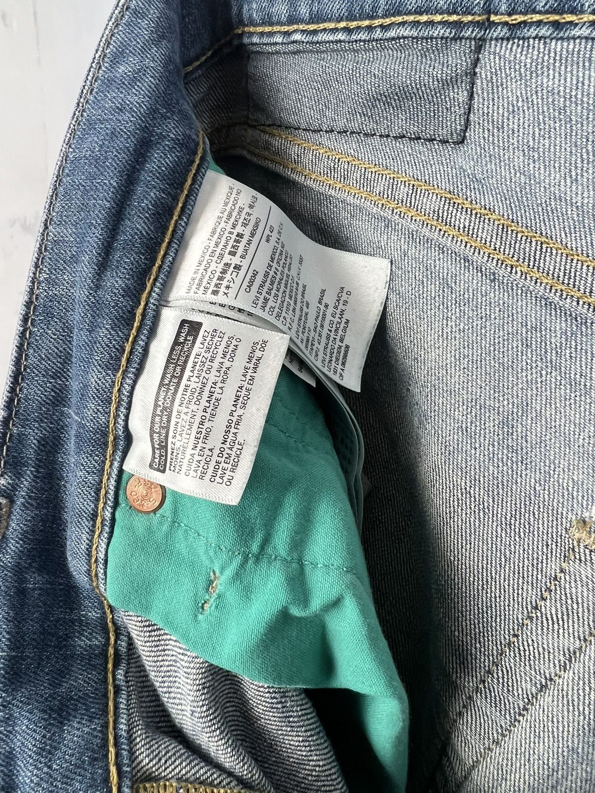 Levi's Levi’s 511 Blue Denim Jeans Size 32 Size US 32 / EU 48 - 11 Thumbnail