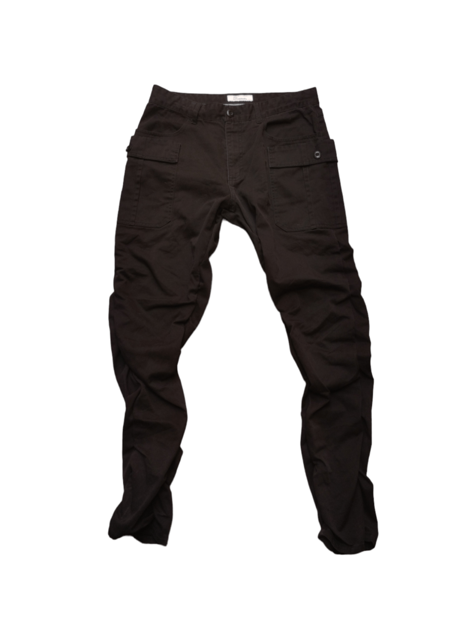 image of Hysteric Glamour x Vintage Dominate Wide Pocket Shirring Pants in Black (Size 32)