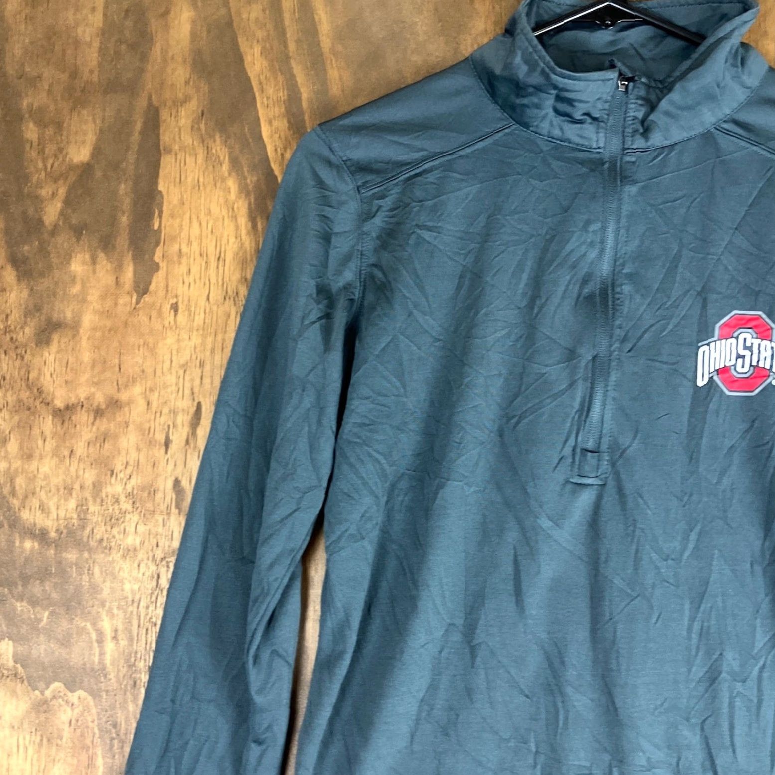 Vintage Ohio State Authentic Apparel Womens Sweatshirt Gray 1/4 Zip University Small S X-Small? Size S / US 4 / IT 40 - 4 Thumbnail