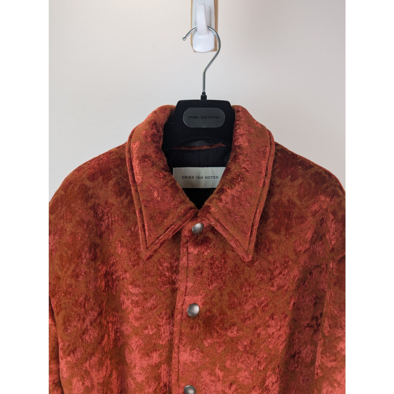 Dries Van Noten o1rshd1 Vorries M.W. Jacket in Rust Size US M / EU 48-50 / 2 - 6 Thumbnail