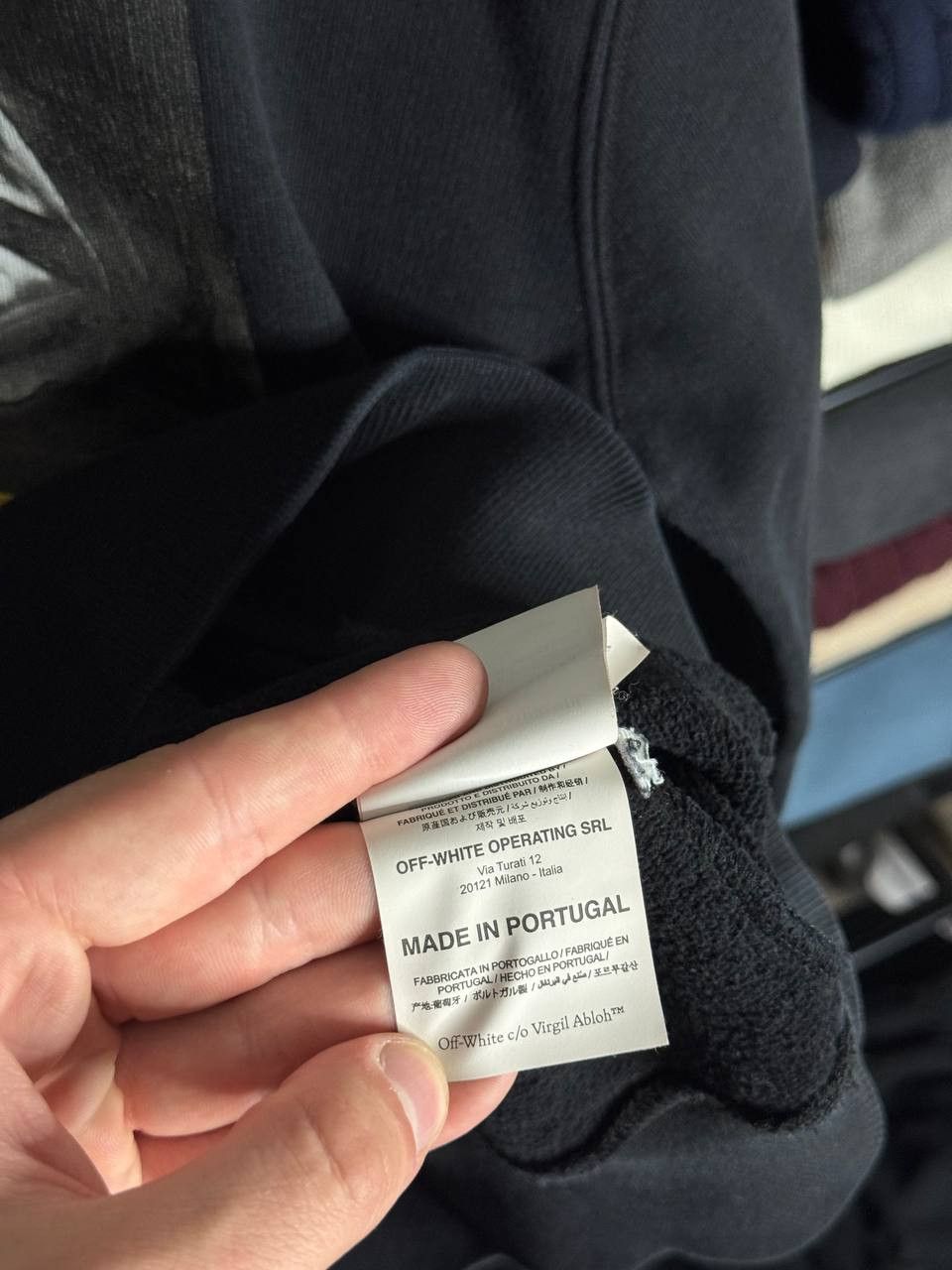 Off-White Rare Off-White Caravaggio Painting Sweatshirt Size US S / EU 44-46 / 1 - 21 Thumbnail