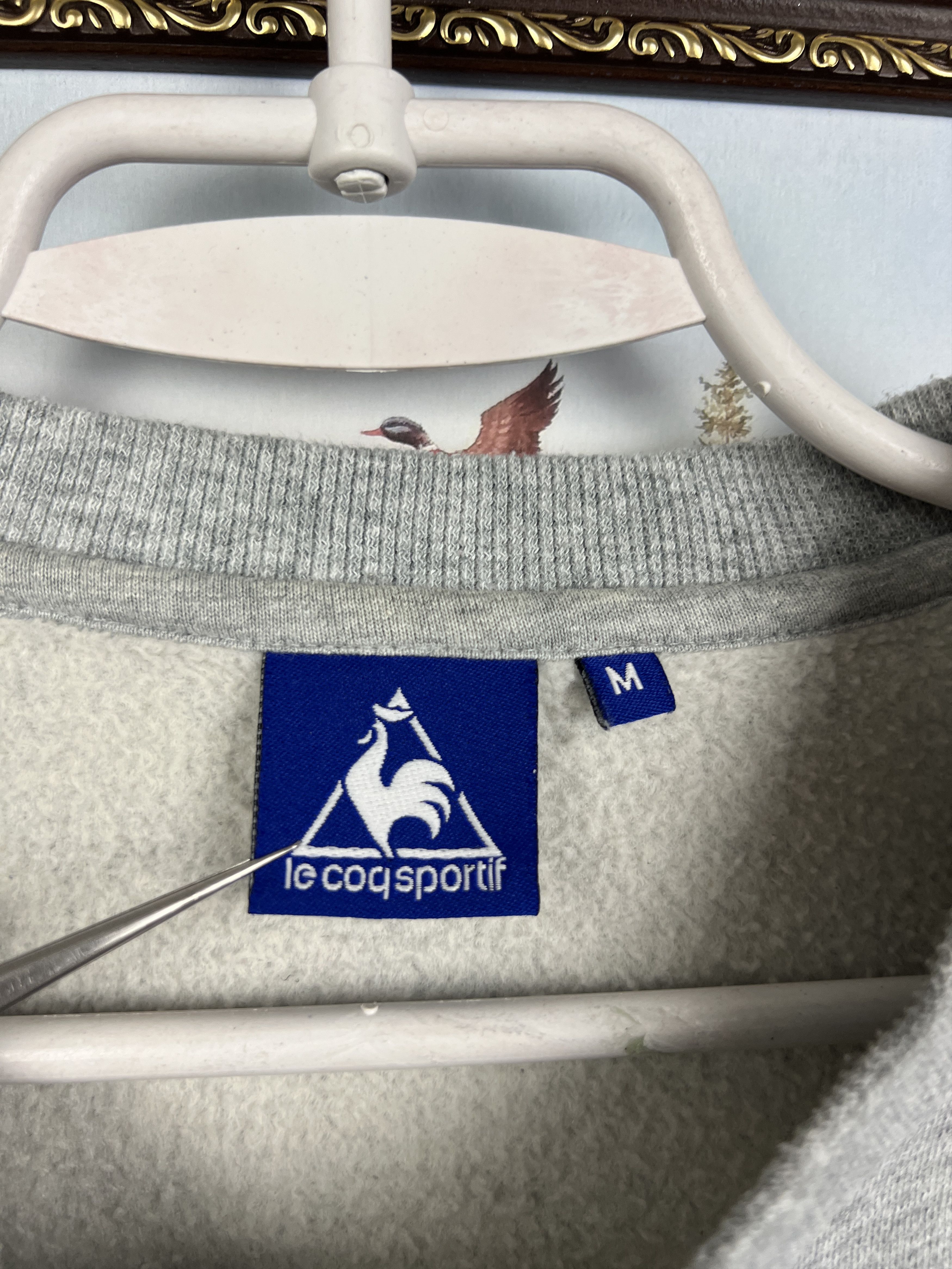 Le Coq Sportif Everton Football Sweatshirt Soccer Crewneck Track Top Size US M / EU 48-50 / 2 - 6 Thumbnail