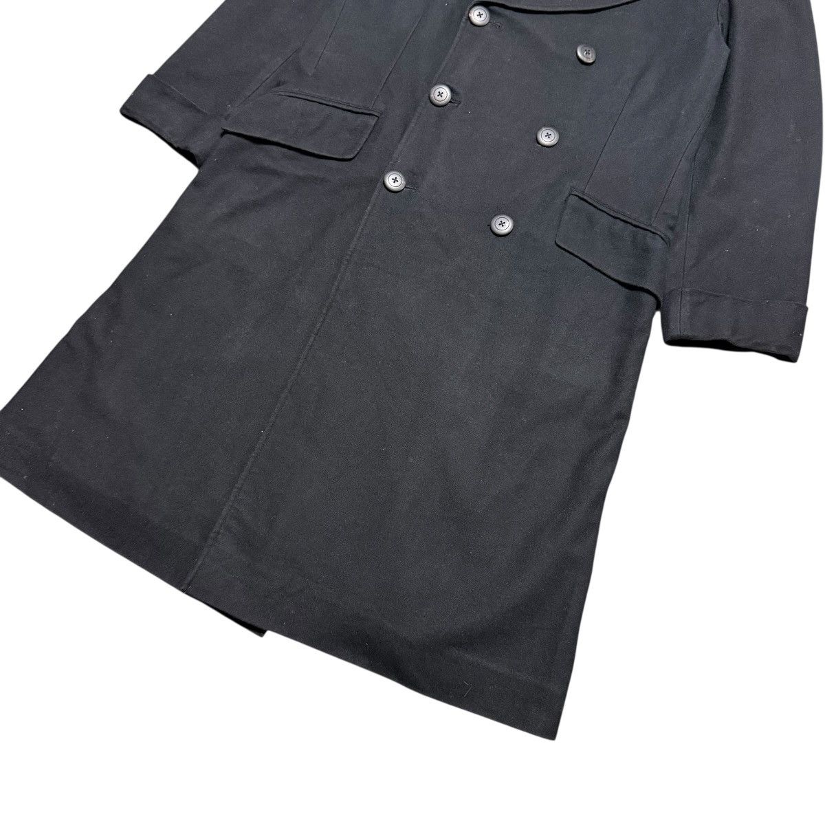 Yohji Yamamoto Yohji Yamamoto Pour Homme 80s Runway Double Breasted Coat Size US M / EU 48-50 / 2 - 5 Thumbnail