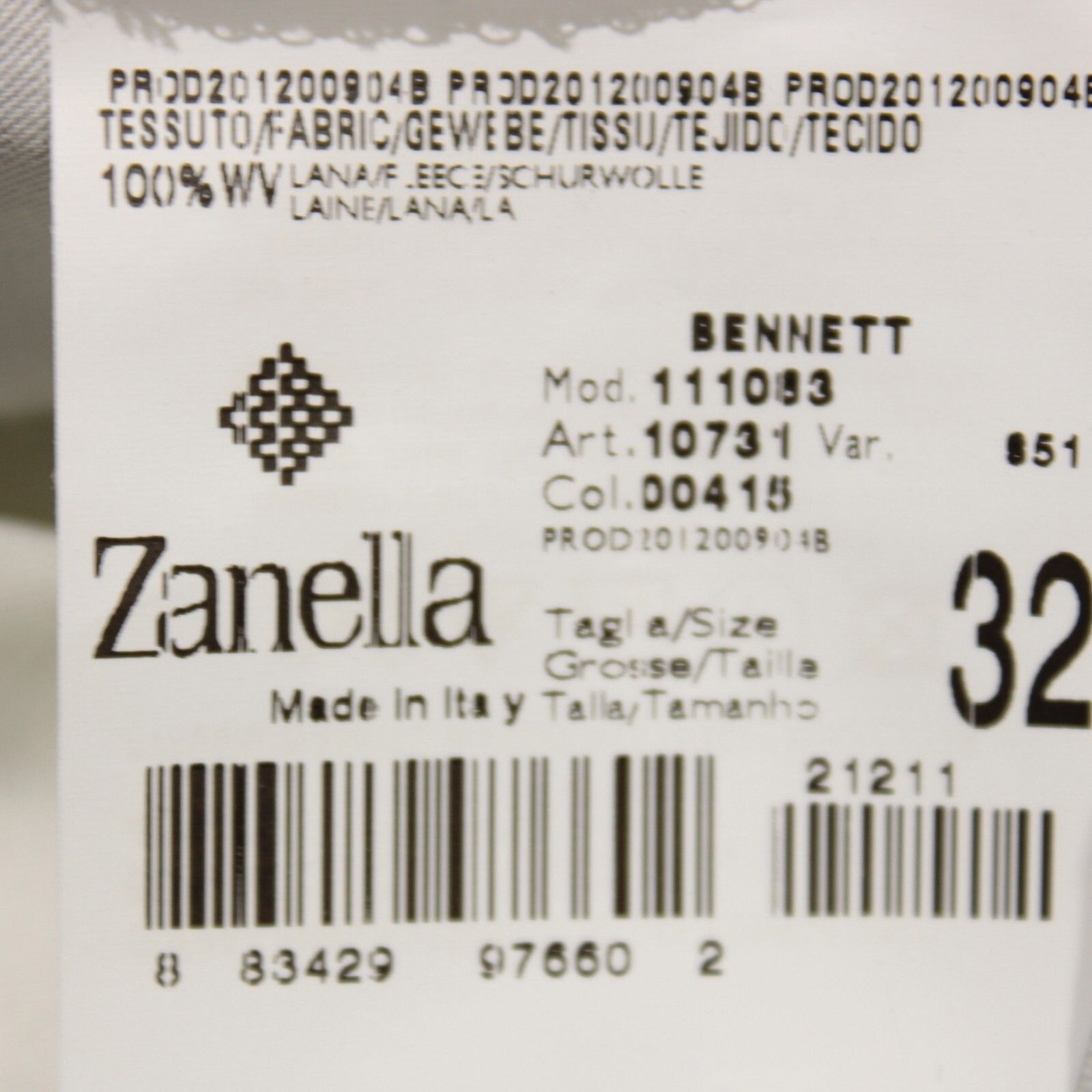 Zanella Zanella New with tags Dress Pants Size 32 US In Blue Size US 32 / EU 48 - 9 Thumbnail