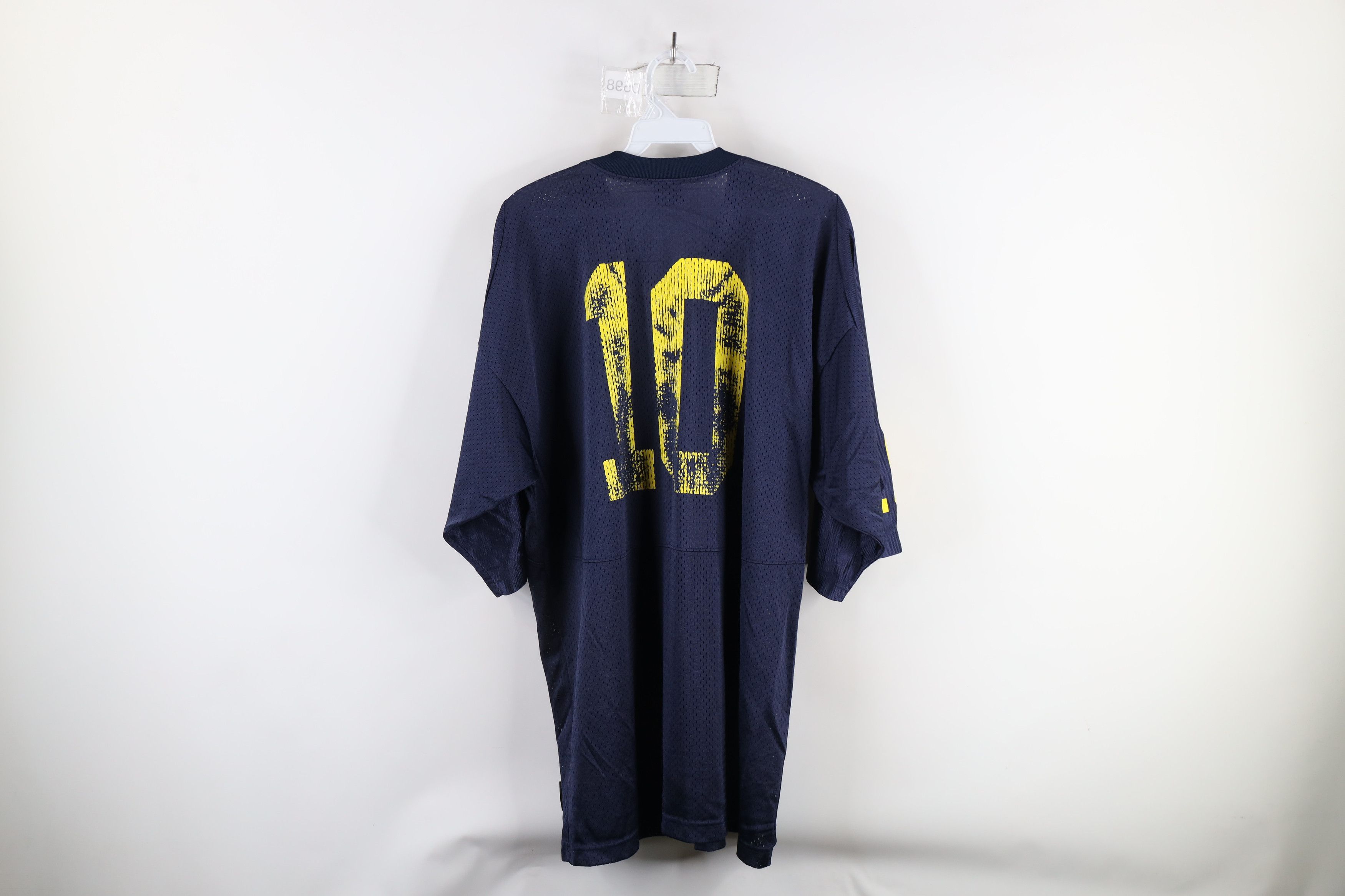 Nike × Vintage Vintage Nike Brady University of Michigan Football Jersey Size US L / EU 52-54 / 3 - 12 Thumbnail