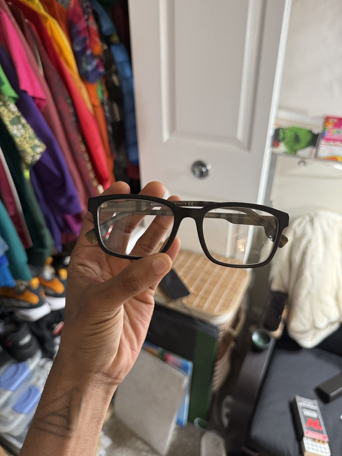 Burberry Burberry Prescription Glasses Size ONE SIZE - 1 Thumbnail