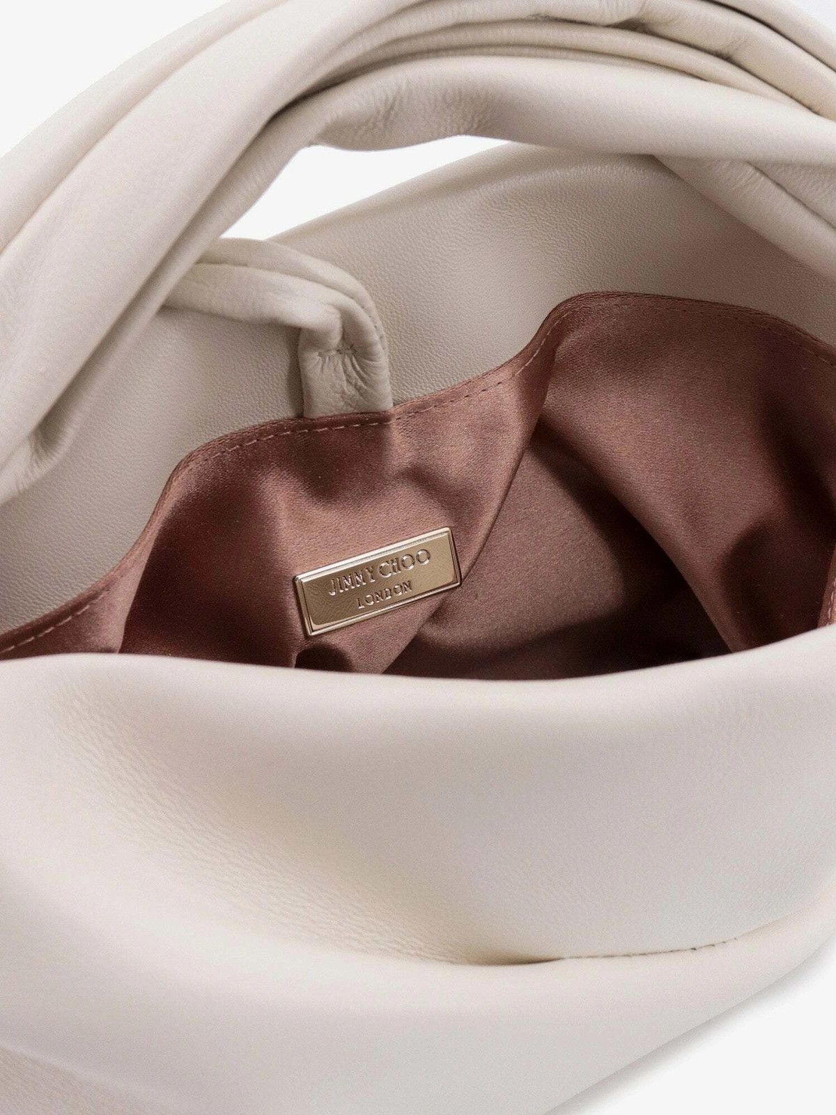 Jimmy Choo o1y0326 Size : OS / Handbag in Ivory Size ONE SIZE - 4 Thumbnail