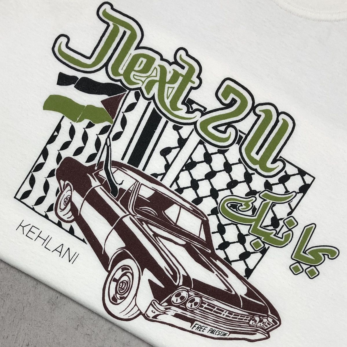 Other Free Palestine Kehlani Next 2 U Nol Collective Graphic Tee Size US L / EU 52-54 / 3 - 4 Thumbnail