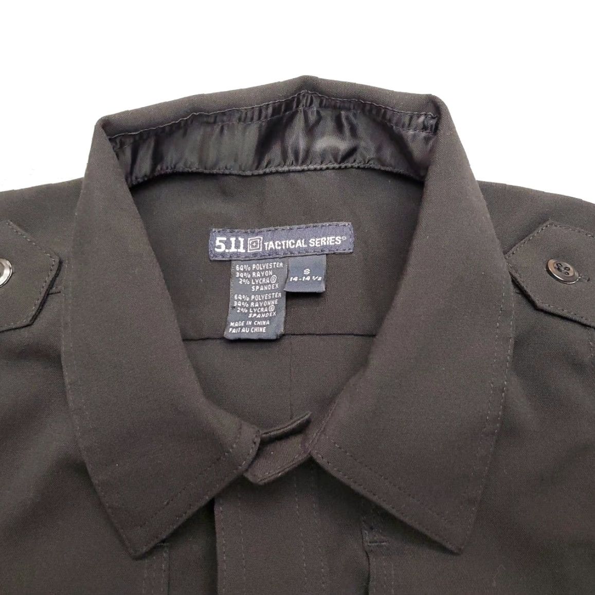 Vintage 5.11 Tactical Shirt Mens Small Black Short Sleeve Uniform Security Work 41132 Size US S / EU 44-46 / 1 - 5 Thumbnail
