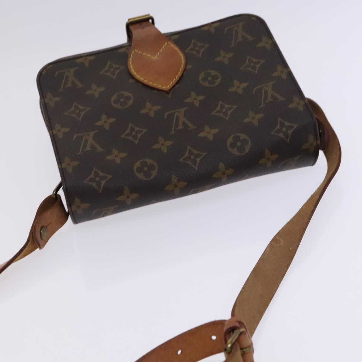 Louis Vuitton LOUIS VUITTON Monogram Cartouchiere MM Shoulder Bag M51253 Size ONE SIZE - 6 Thumbnail