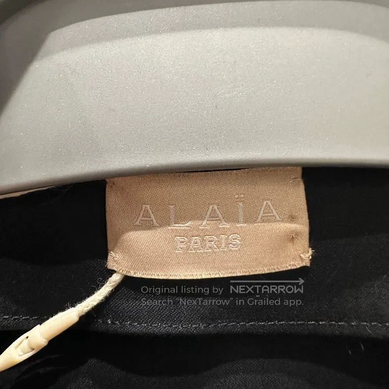 Alaia Alaia Double-breasted cotton coat Size XS / US 0-2 / IT 36-38 - 3 Thumbnail