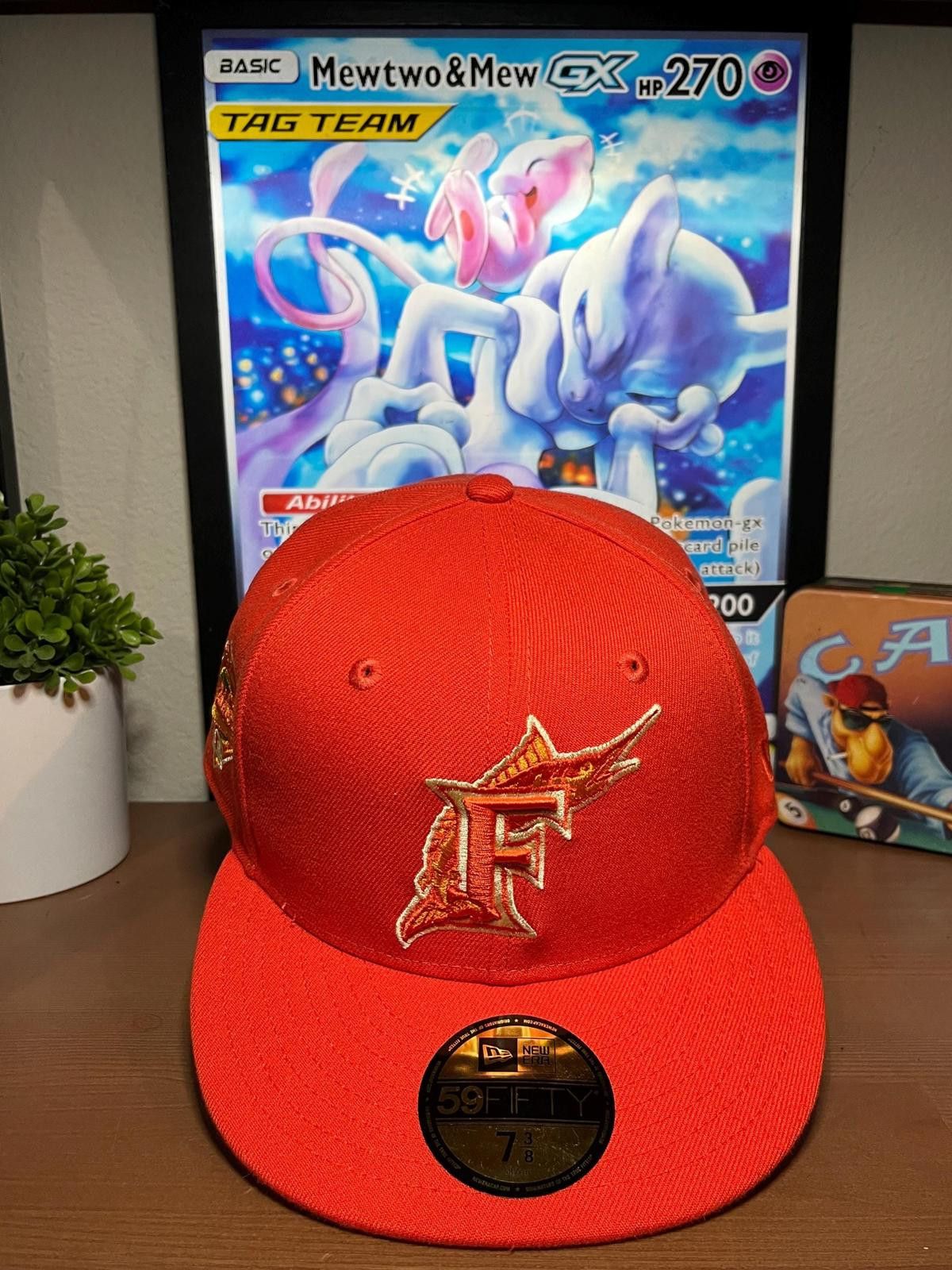 Other Marlins 97’ World Series Fitted Hat (7 - 3/8) Size ONE SIZE - 9 Thumbnail
