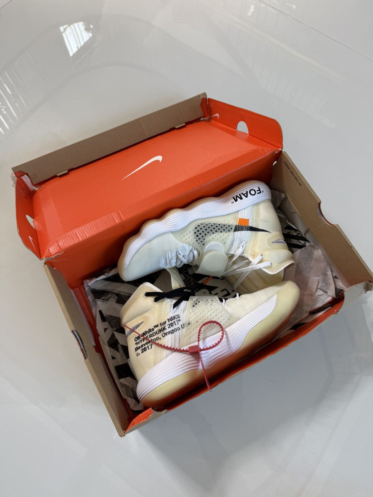 Nike × Off-White Hyperdunk 2017 Size US 9 / EU 42 - 1 Thumbnail