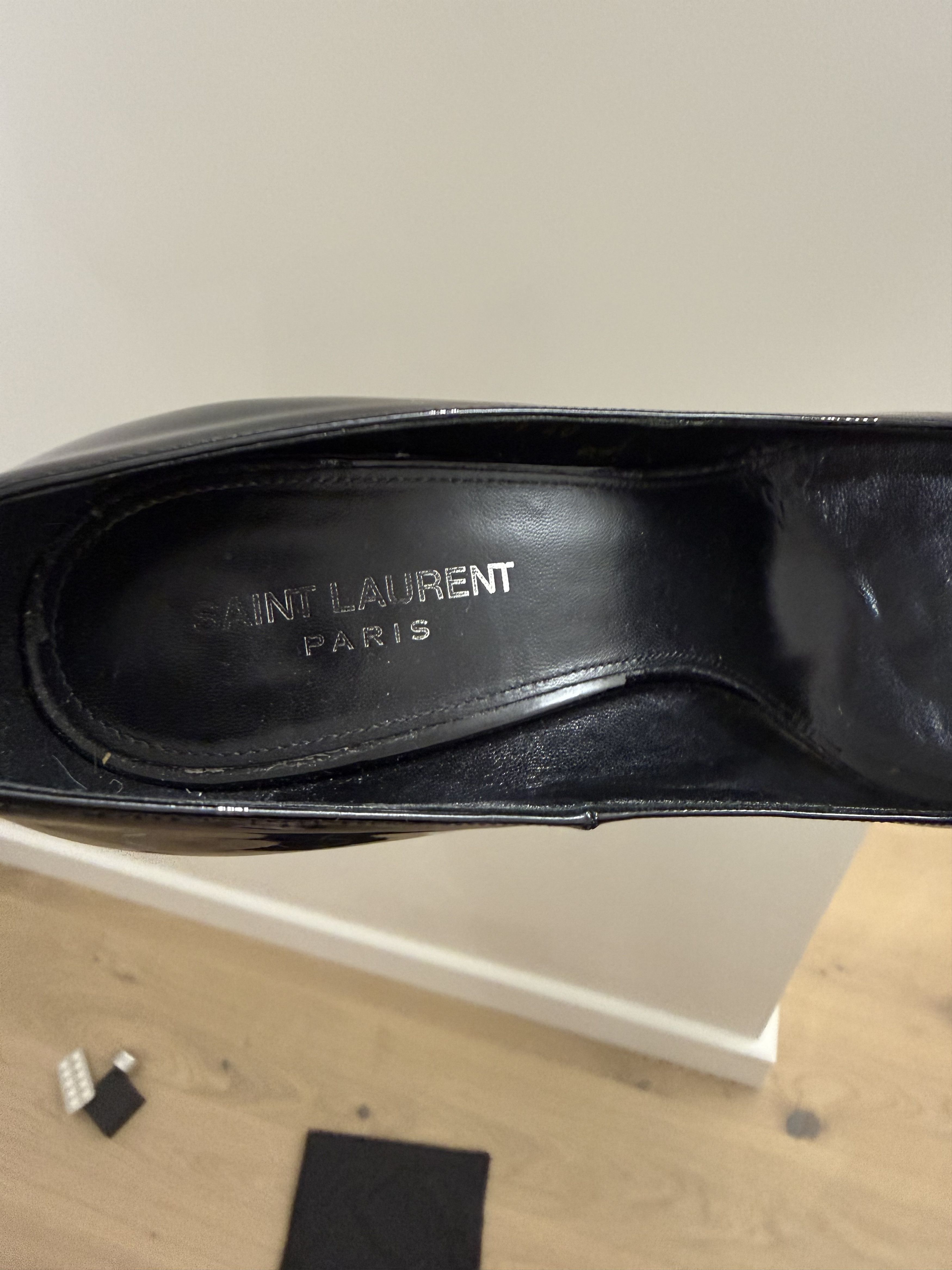 Saint Laurent Paris Opyum Heels Size US 10 / IT 40 - 5 Thumbnail