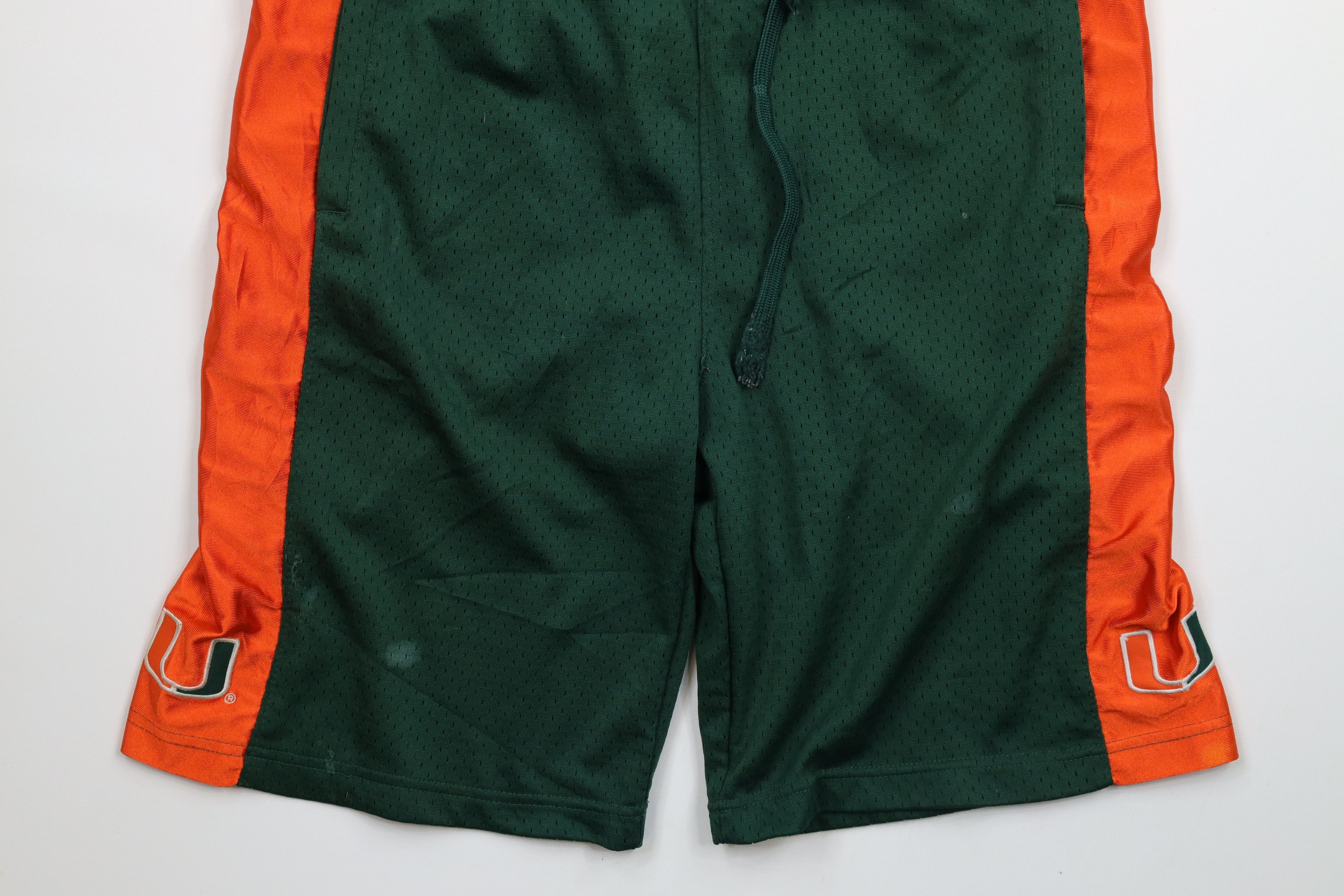Vintage Vintage University of Miami Hurricanes Basketball Shorts Size US 30 / EU 46 - 3 Thumbnail