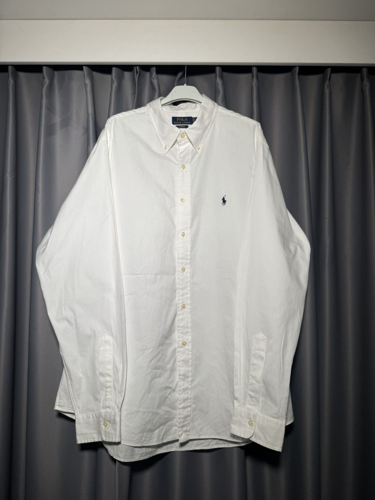 Designer × Polo Ralph Lauren × Ralph Lauren Polo Ralph Lauren White Shirt Size US XL / EU 56 / 4 - 1 Thumbnail