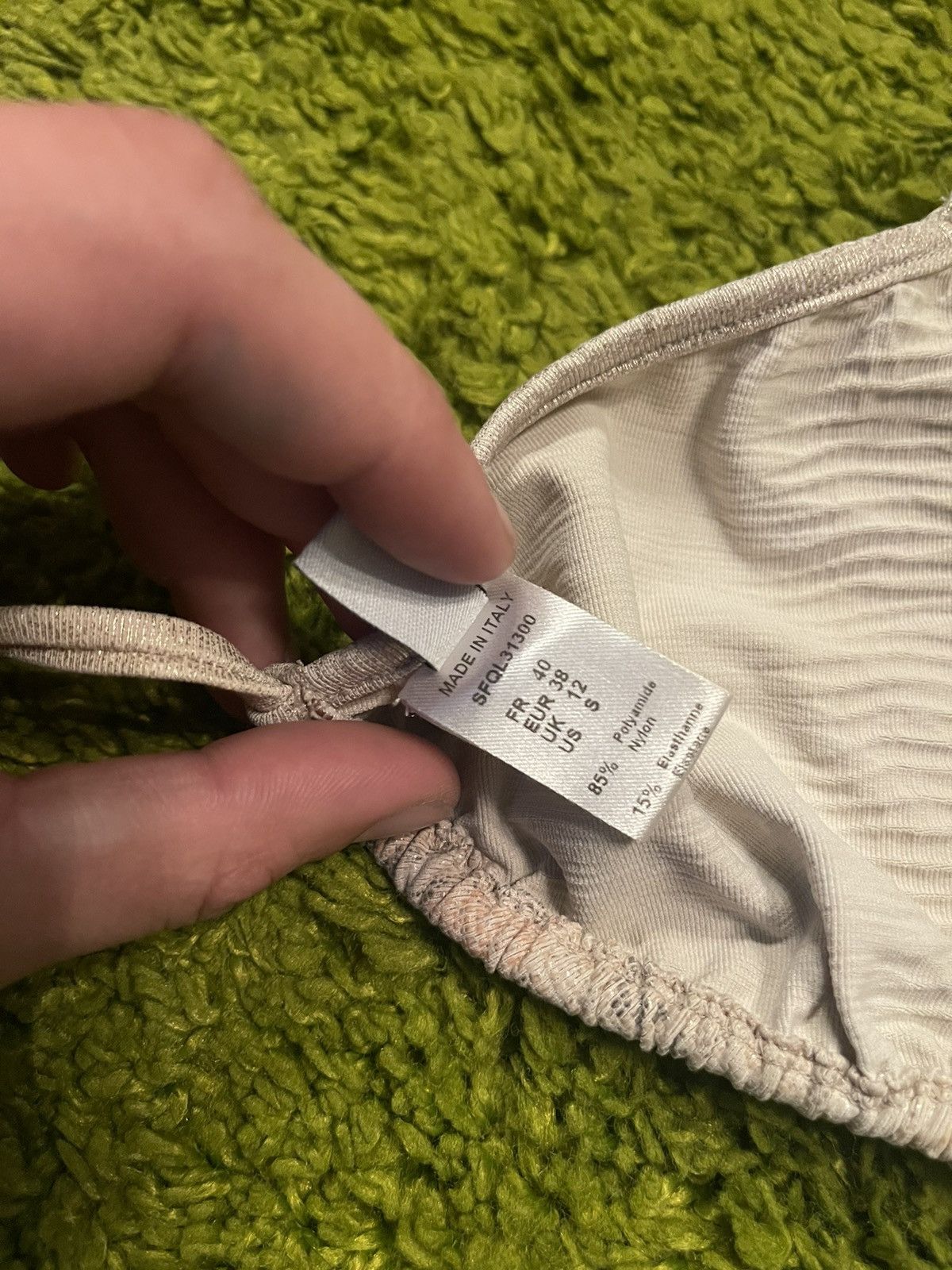 Christian Dior Monsieur Christian Dior vintage shining bra Size ONE SIZE - 6 Thumbnail