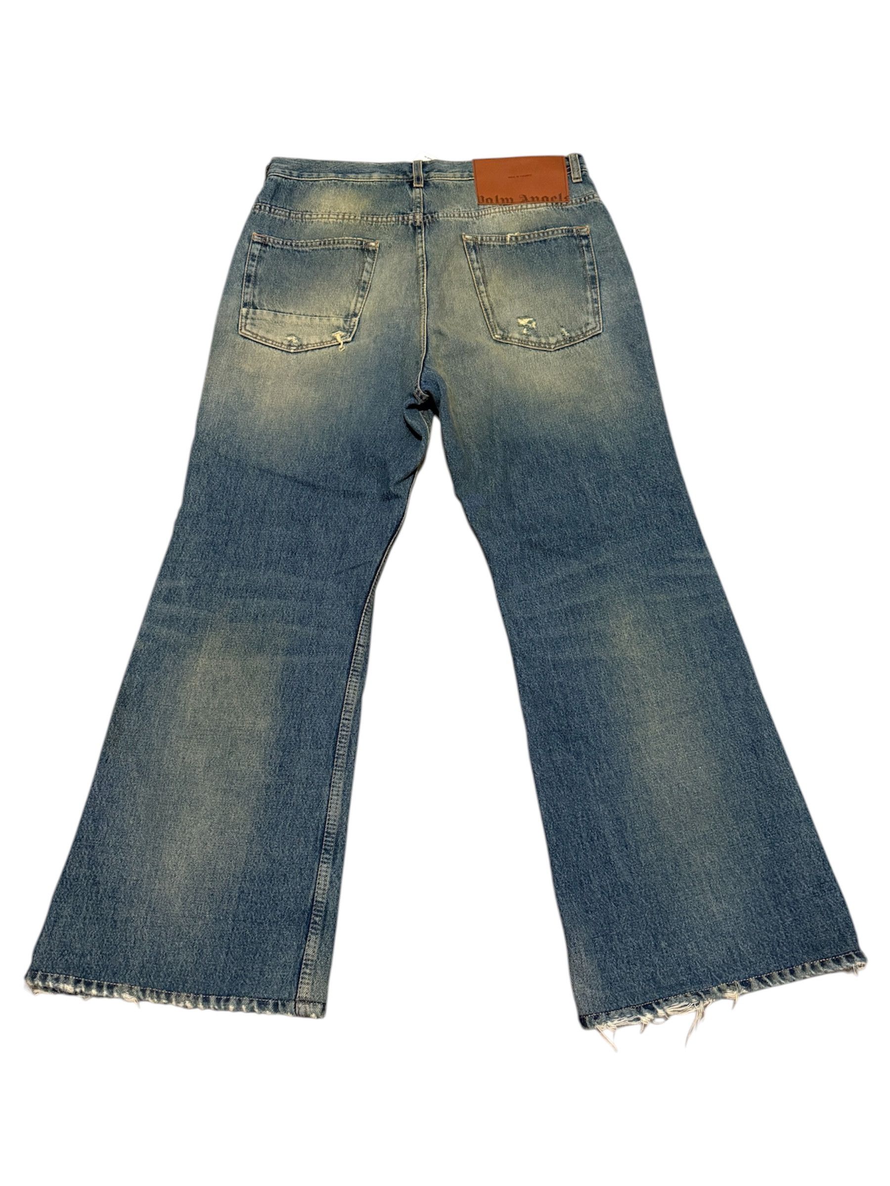 Palm Angels Flared Denim Size US 36 / EU 52 - 2 Thumbnail