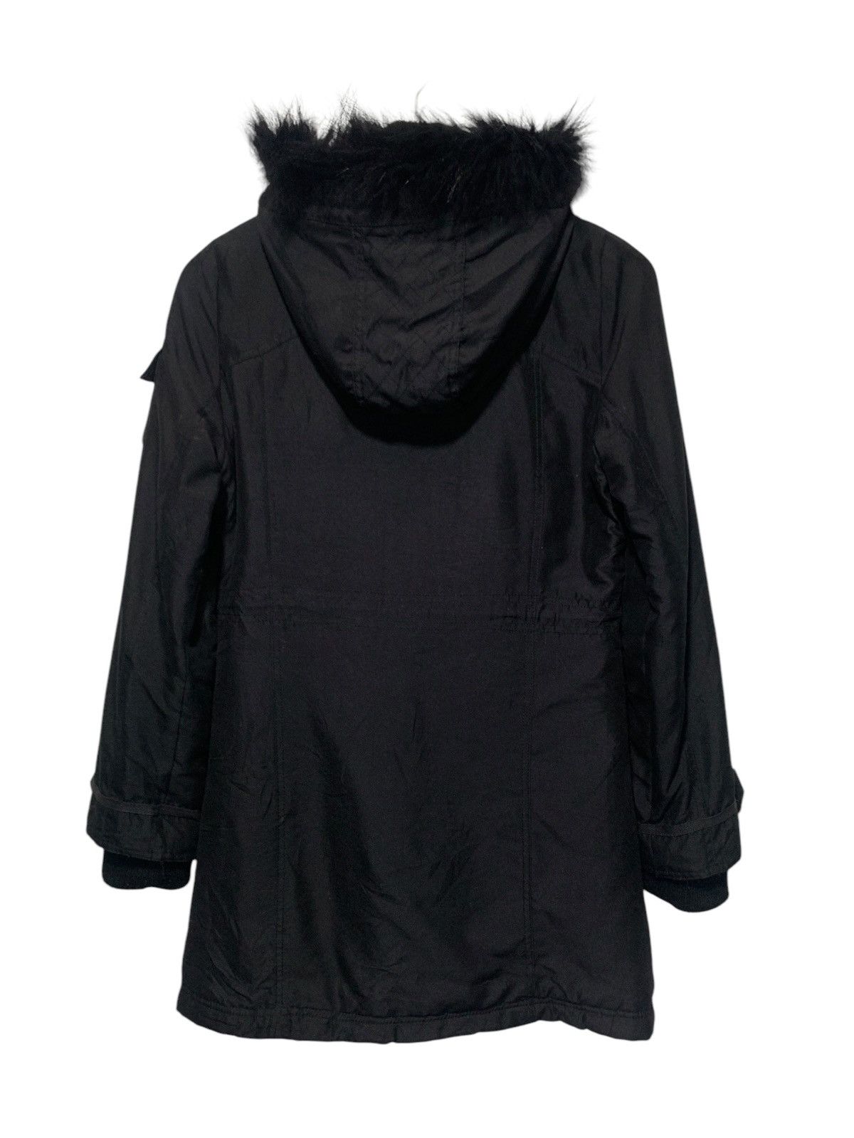 Alpha Industries × Vintage Alpha Industries raccoon fur cargo jacket punk LGB style Size US M / EU 48-50 / 2 - 7 Thumbnail