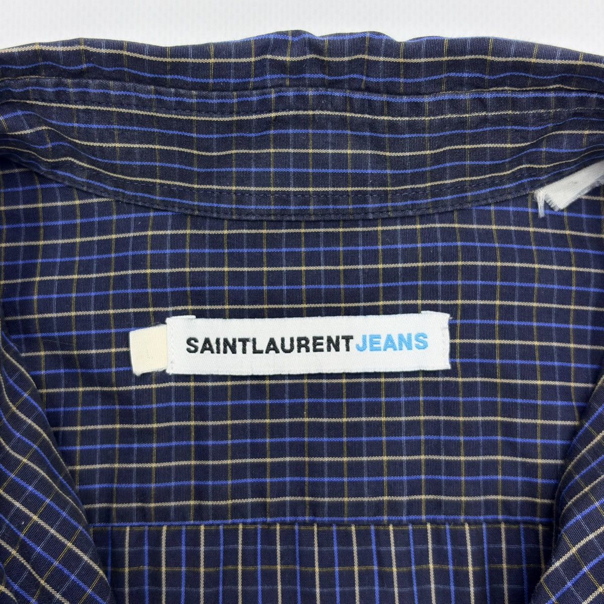 Saint Laurent Paris Saint Laurent Jeans Shirt Button Up Size US L / EU 52-54 / 3 - 8 Thumbnail