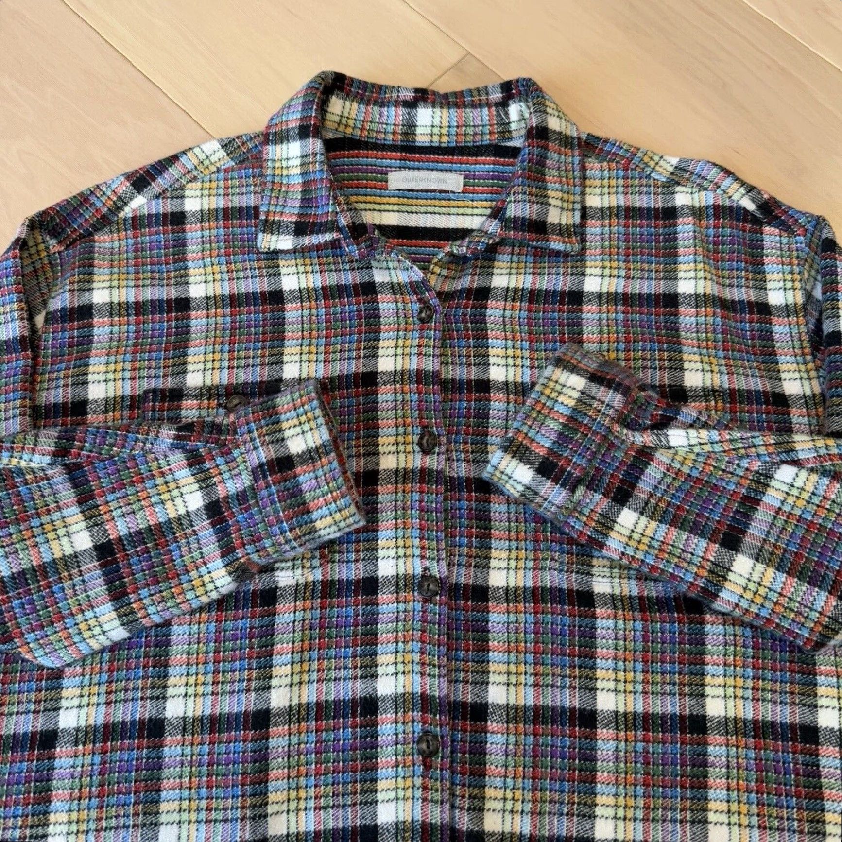 Outerknown Outerknown Shirt Small Multicolor Button Up New York Streetwear Womens Size S / US 4 / IT 40 - 4 Thumbnail