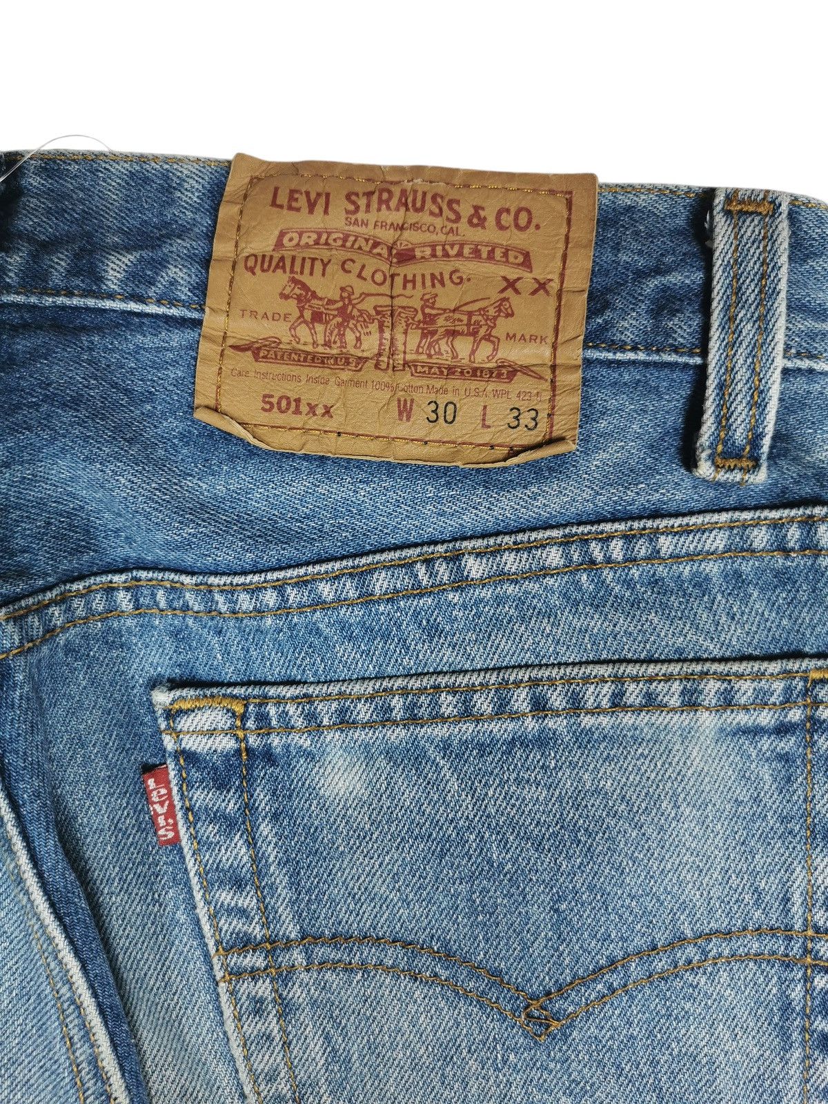 Levi's Vintage levis 501 jeans Size US 29 - 2 Thumbnail