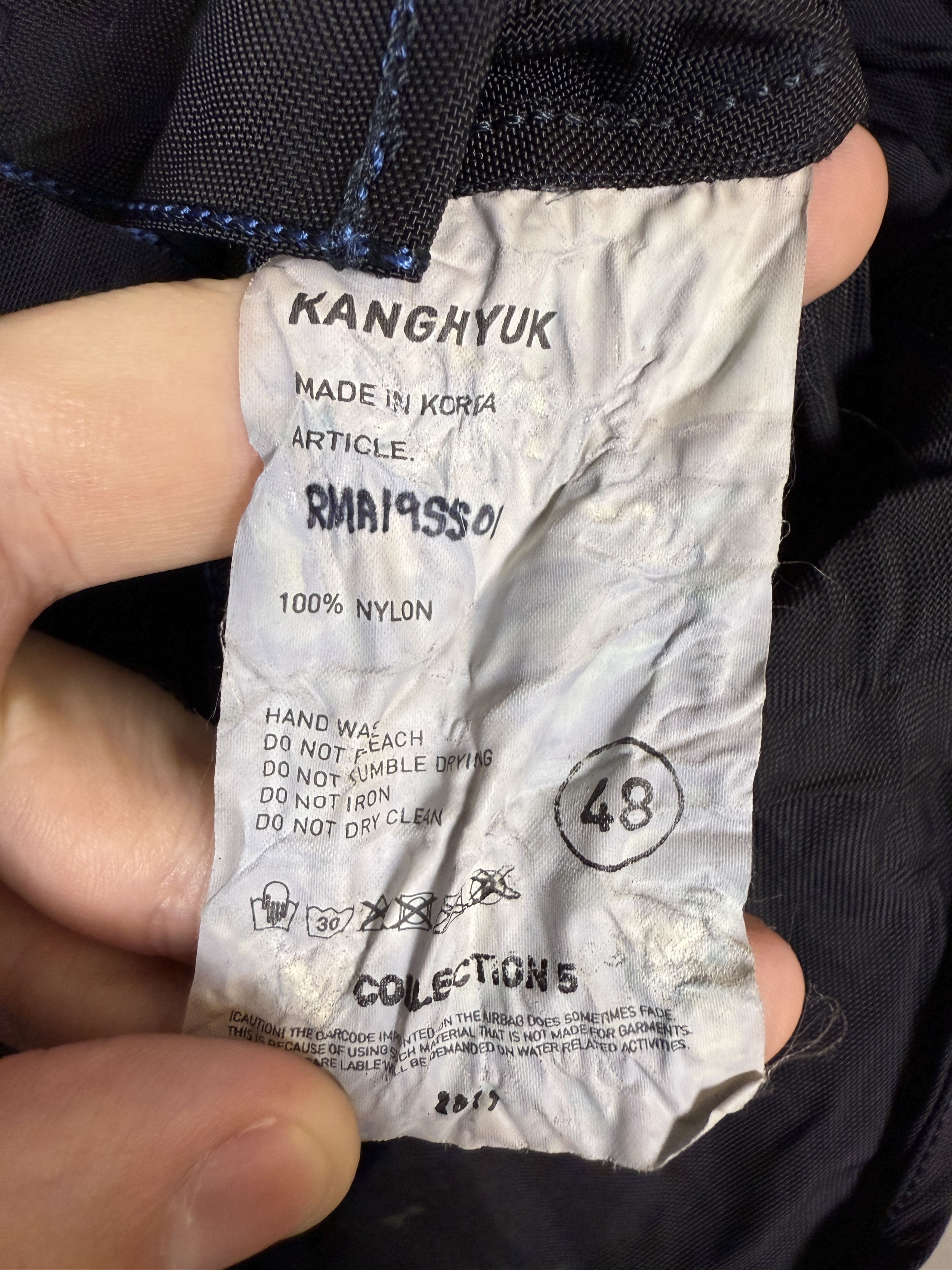 KANGHYUK $1000 Kanghyuk Airbag Wrinkled Shirt Size US M / EU 48-50 / 2 - 6 Thumbnail