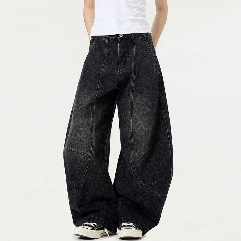 Jean Casual American Style Wide Leg Jeans Size US 33 - 5 Thumbnail