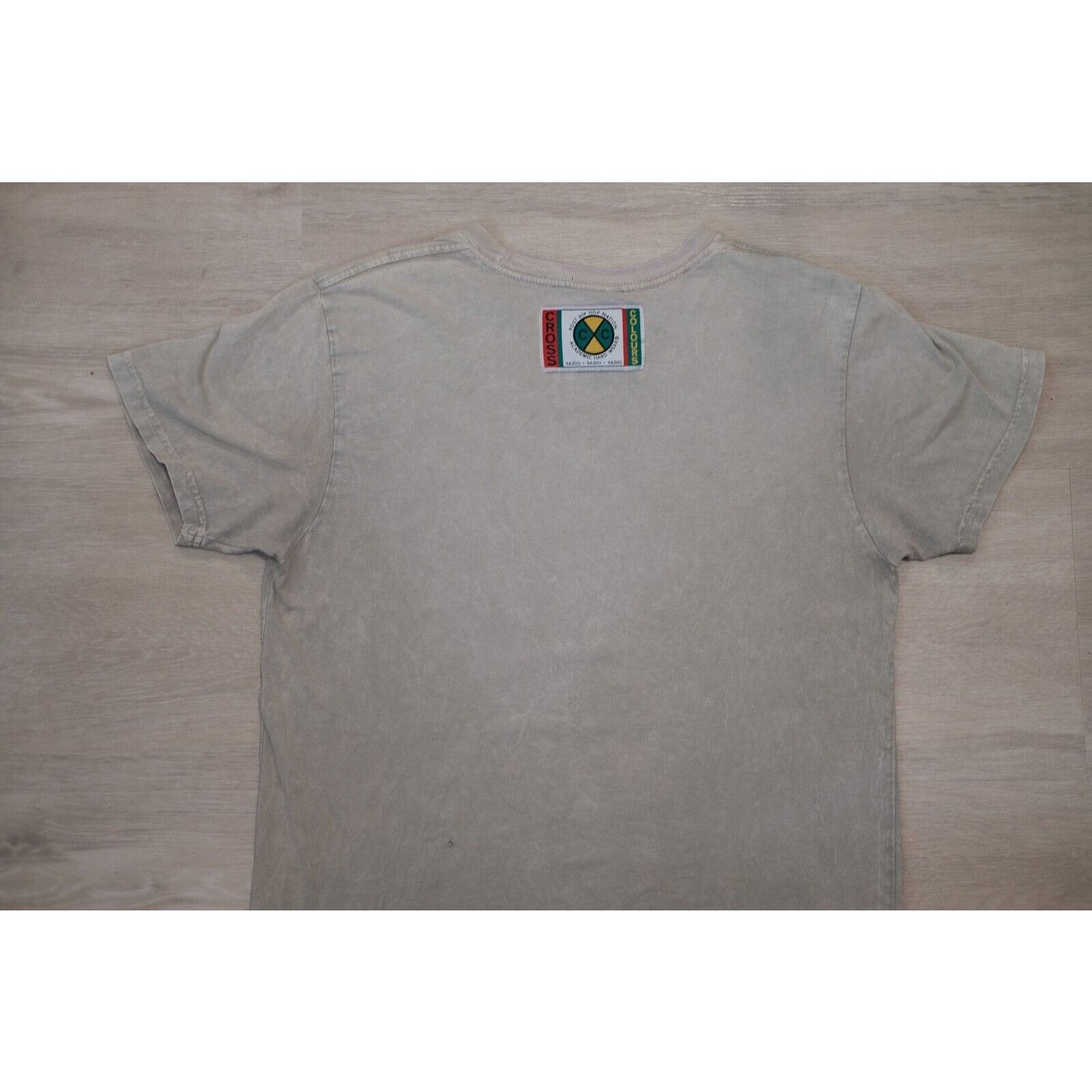 Snoop Dogg Vintage 90s Cross Colours Snoop Rap Hip Graphic Medium Grey Size US M / EU 48-50 / 2 - 7 Thumbnail