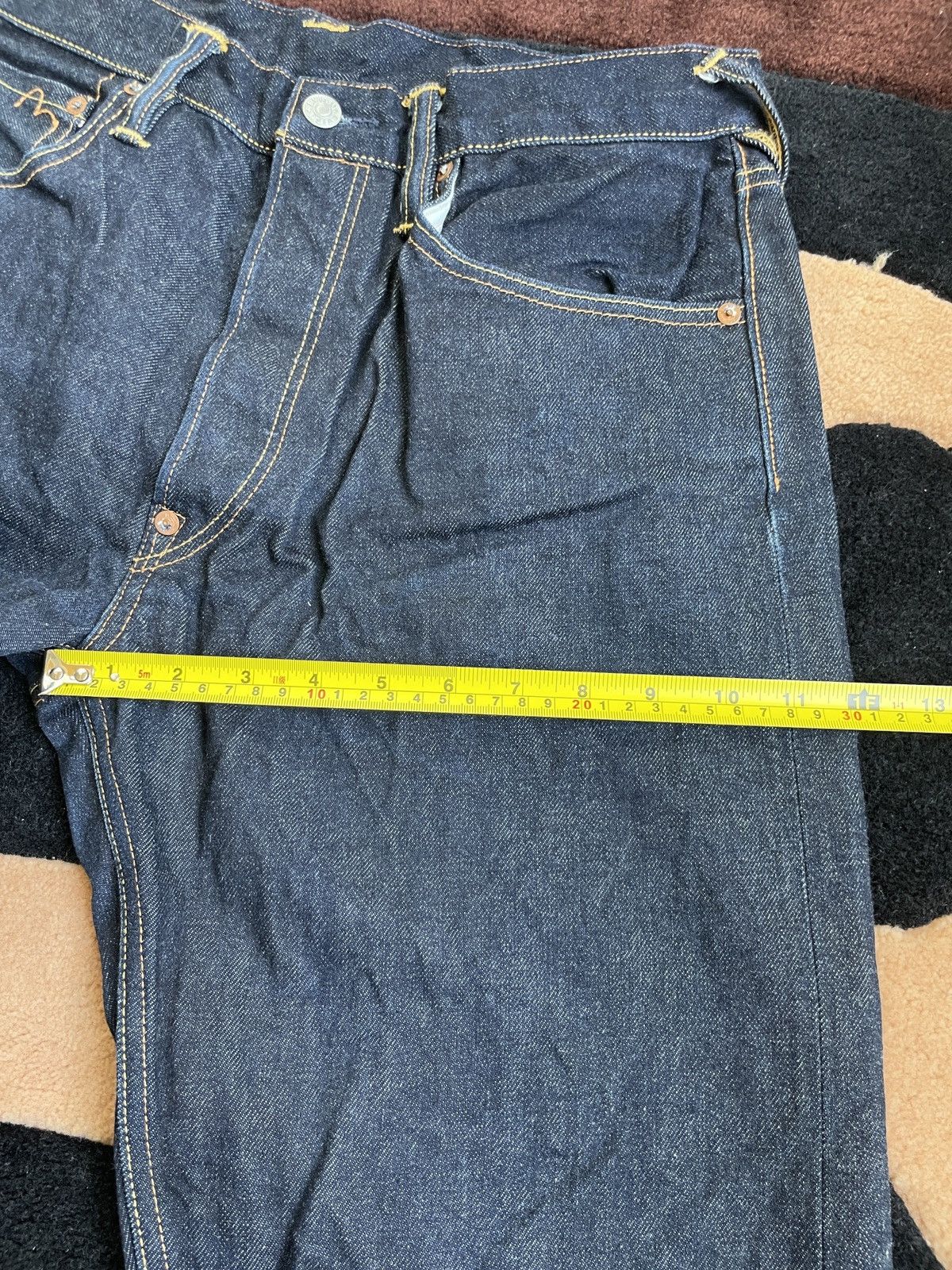 Evisu × Vintage evisu grey camo daicock style jeans size：32x34 Size US 32 / EU 48 - 12 Thumbnail