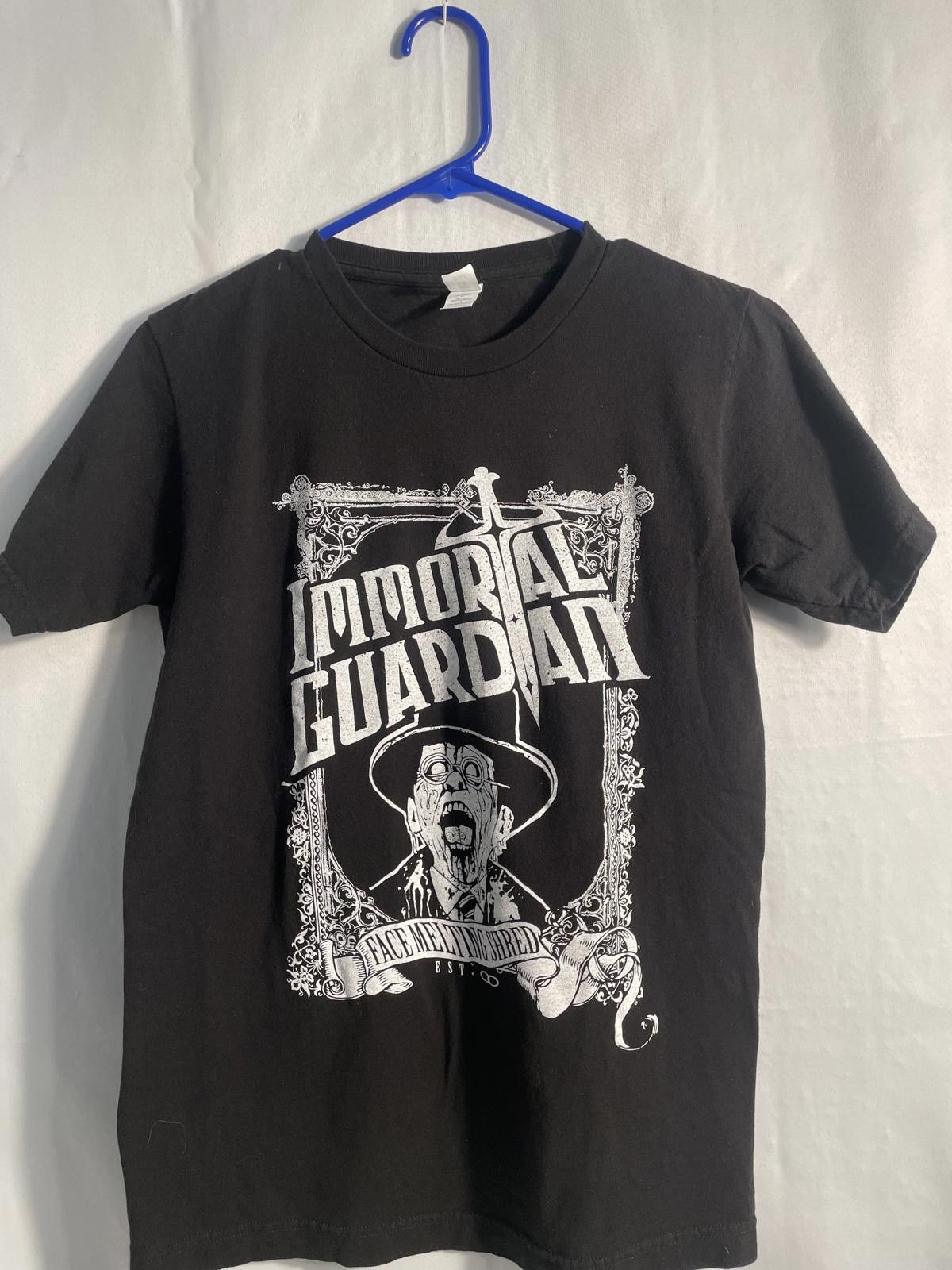 Designer Immortal Guardian Face Melting Shred Graphic Tee - S Size S / US 4 / IT 40 - 2 Thumbnail