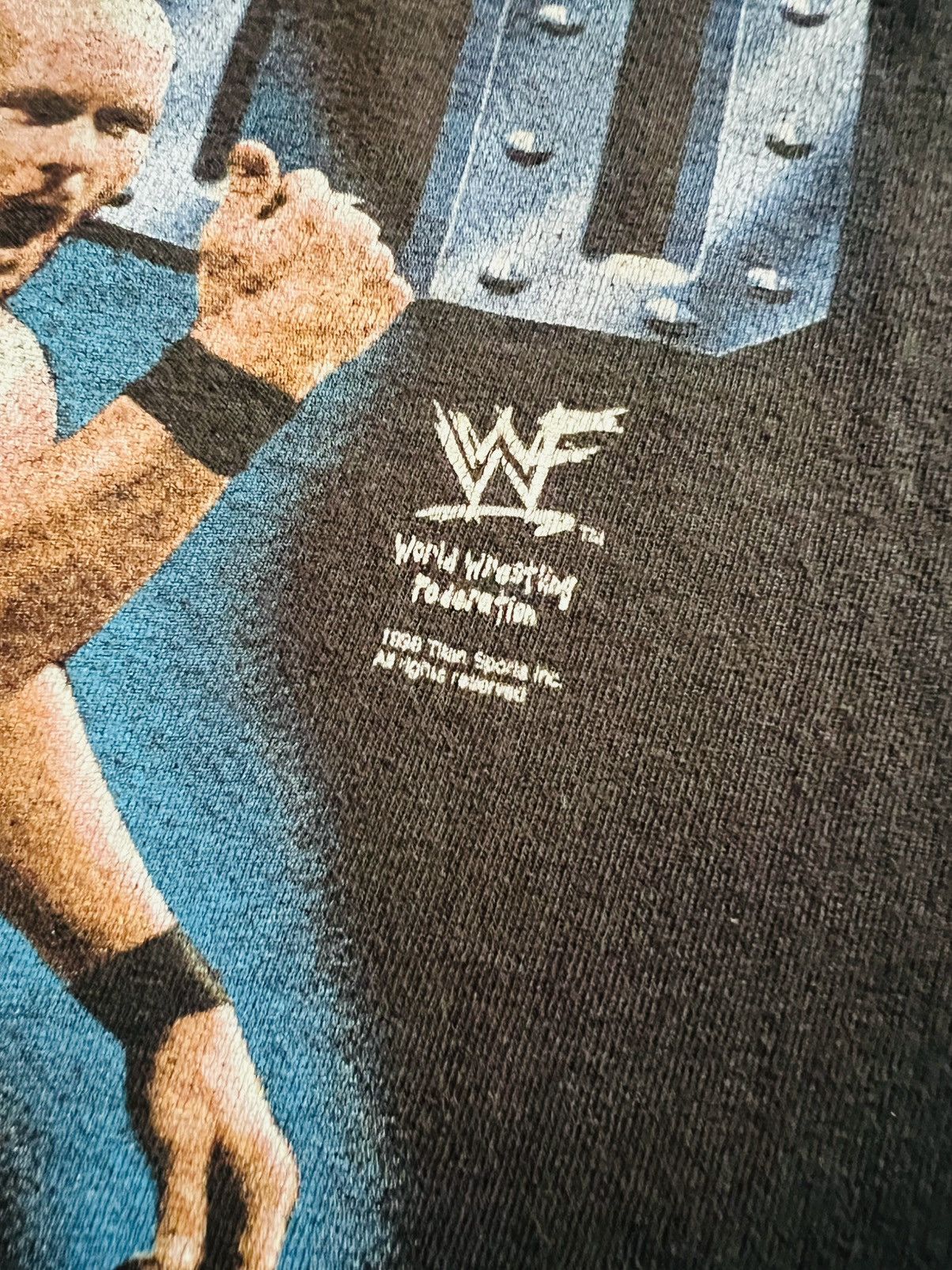 Vintage Vintage 1998 Stone Cold Steve Austin DTA Tee Size US XL / EU 56 / 4 - 6 Thumbnail