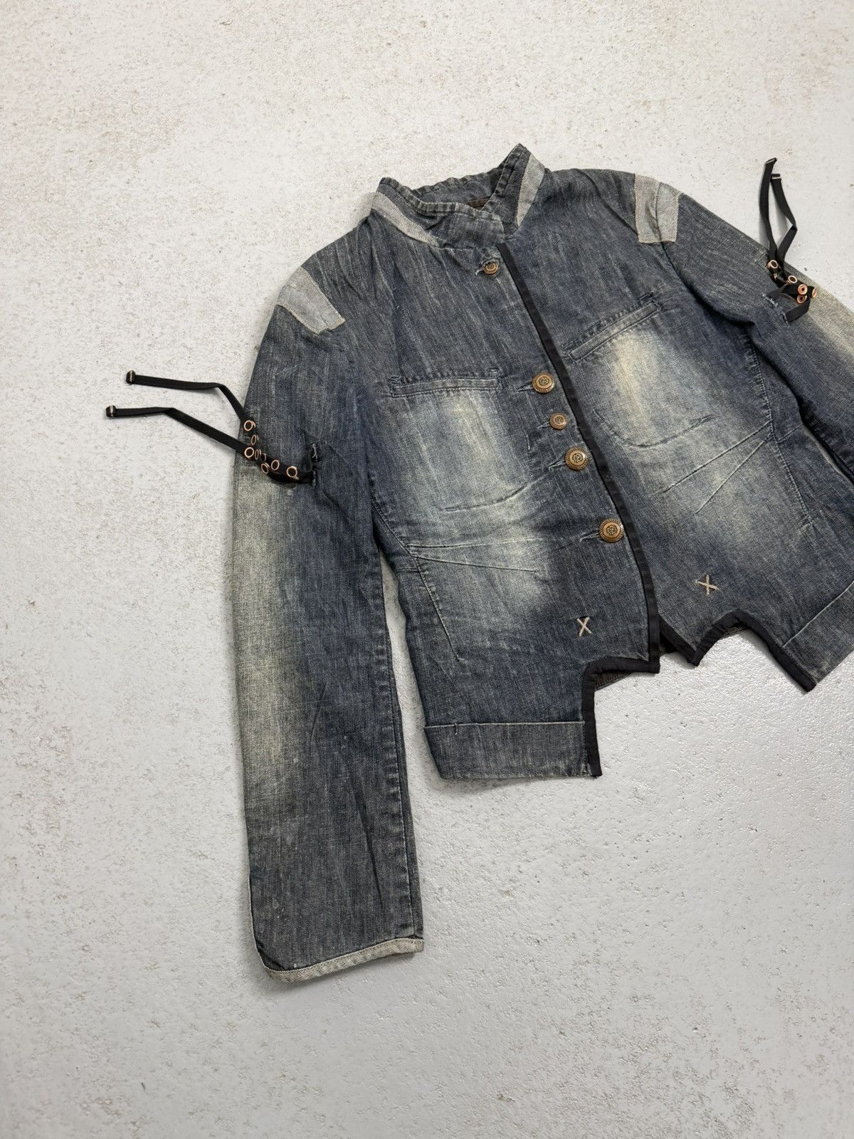 Marithe + Francois Girbaud Vintage Marithe Francois Girbaud Streetwear Jacket Size M / US 6-8 / IT 42-44 - 3 Thumbnail