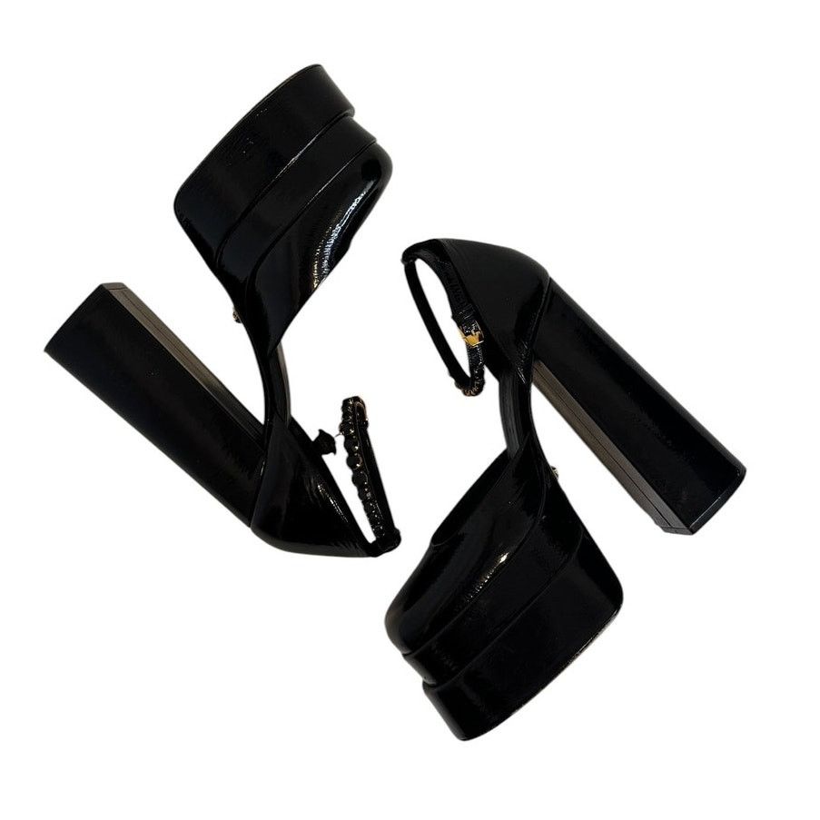 Versace Versace Medusa Aevitas Black Patent Platform Pumps Size 41 Size US 11 / IT 41 - 8 Thumbnail