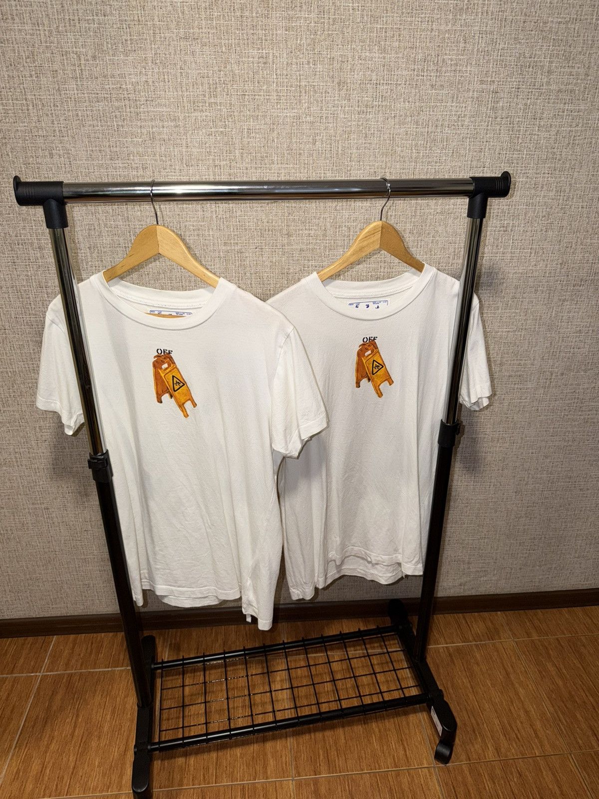 Off-White OFF-WHITE PASCAL PAINTED ARROWS WHITE T-SHIRT Size US M / EU 48-50 / 2 - 2 Thumbnail