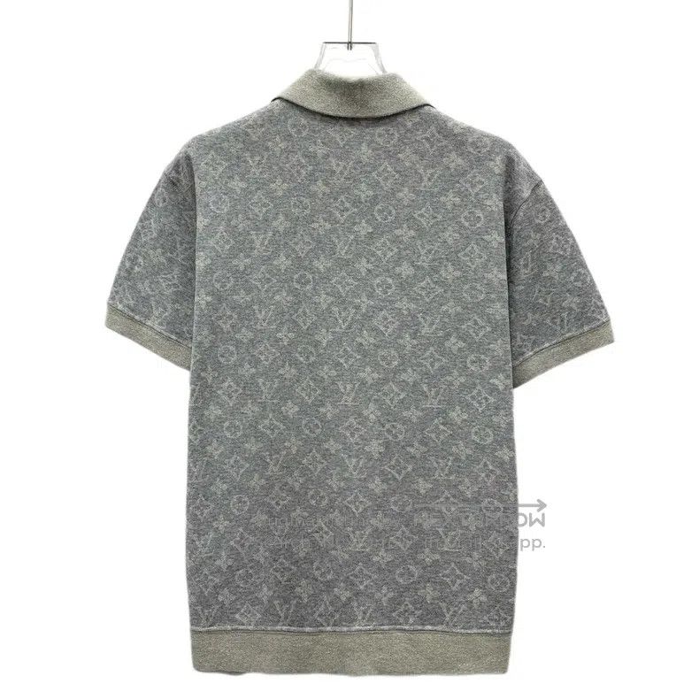 Louis Vuitton Louis Vuitton Grey Cotton Lapel Single Breasted Short Slee Size US S / EU 44-46 / 1 - 2 Thumbnail