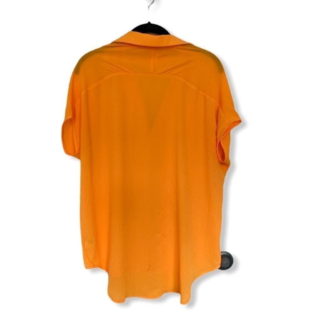 Other Bellatrix Women’s Size M Neon Orange High Low Button Front B Size M / US 6-8 / IT 42-44 - 3 Thumbnail