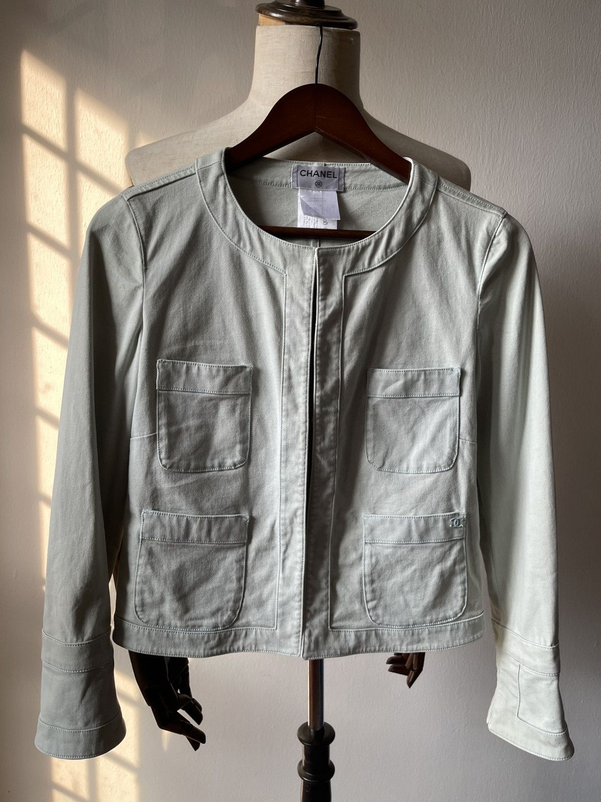 Chanel Vintage Chanel 4 Pocket Jacket Size S / US 4 / IT 40 - 13 Thumbnail