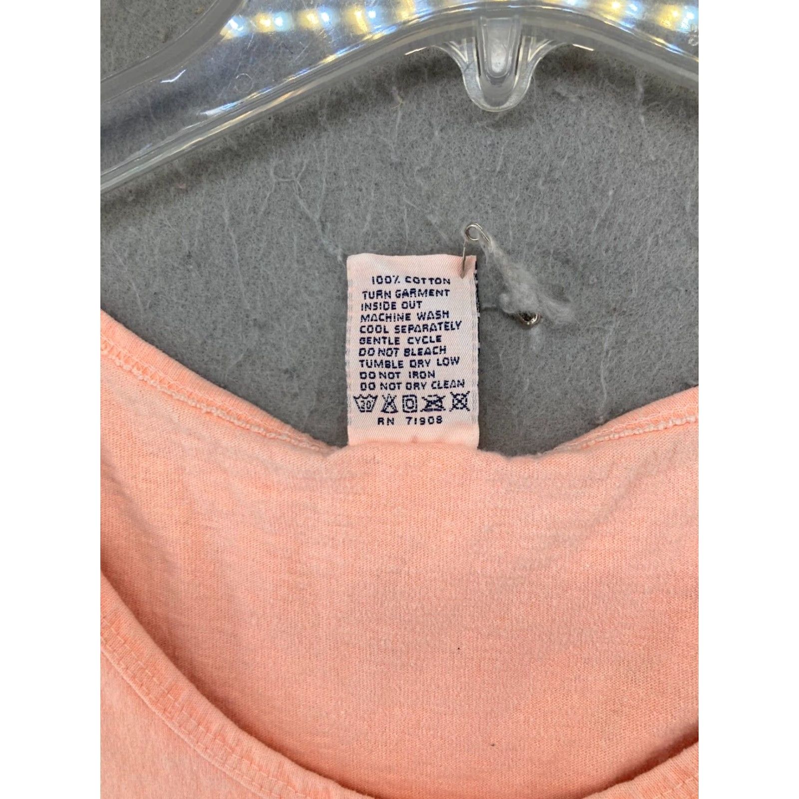 Vintage VINTAGE Galt Sand Tank Top XL Orange Solid USA 90s Mens Size US XL / EU 56 / 4 - 7 Thumbnail
