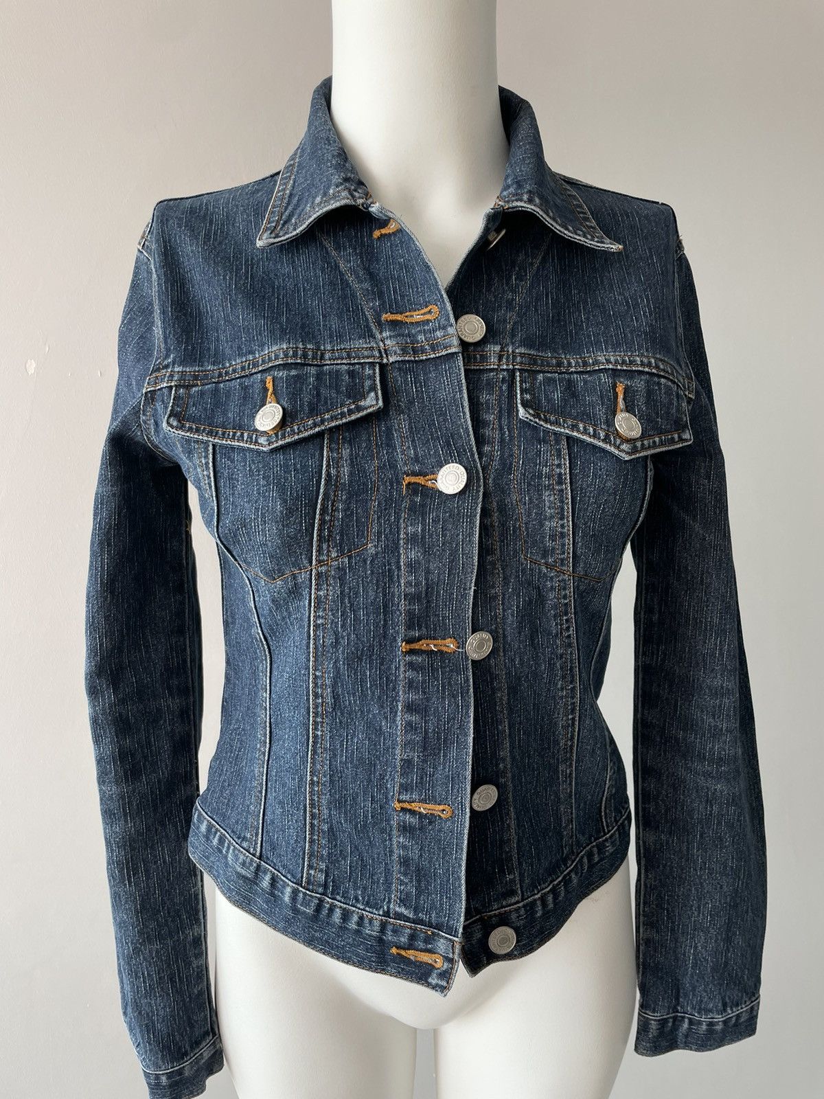 Vintage y2k denim jacket Size S / US 4 / IT 40 - 8 Thumbnail