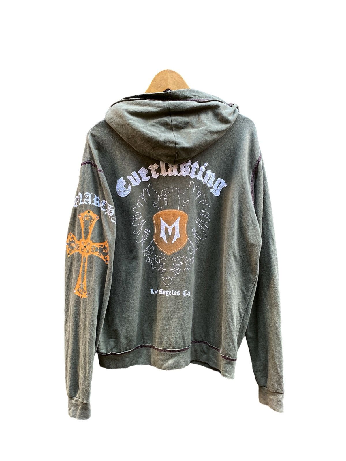 14th Addiction Japanese Monarchy Cross CH logo Poem Lgb kmrii hoodie Size US XL / EU 56 / 4 - 4 Thumbnail