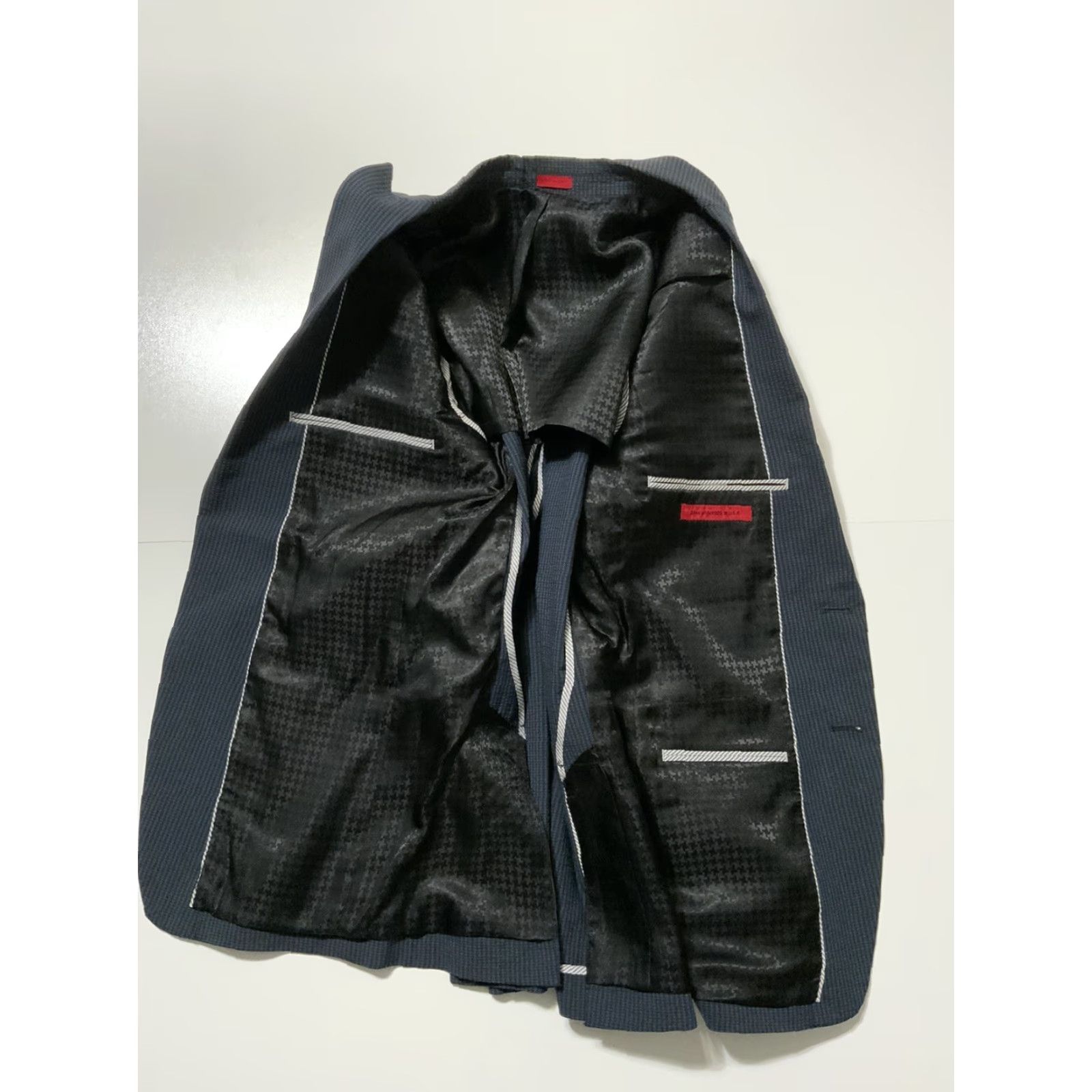 John Varvatos John Varvatos Blazer Men 36R Cotton Silk Seersucker Two Button Sportscoat Jacket Multicolor Size 36R - 7 Thumbnail
