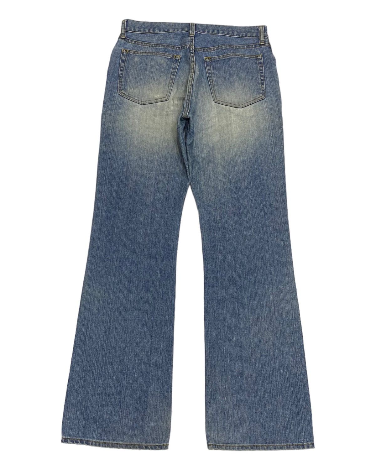 Japanese Brand RUSTY BAGGY UNIQLO DISTRESSED DENIM UNDERCOVER STYLE DESIGN Size US 32 / EU 48 - 2 Thumbnail