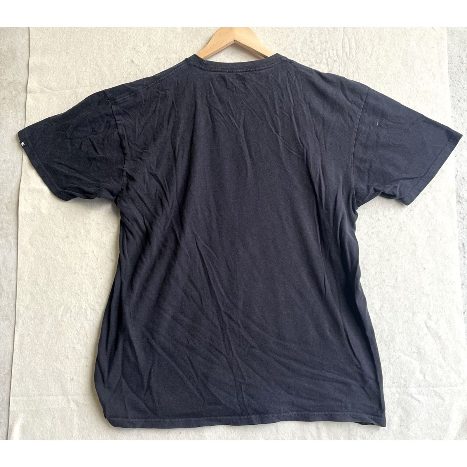 Vintage VINTAGE DC T-Shirt Peace-Off Graphic Black XL Unisex Adults Crew Neck Short Sleeve Size US XL / EU 56 / 4 - 2 Thumbnail